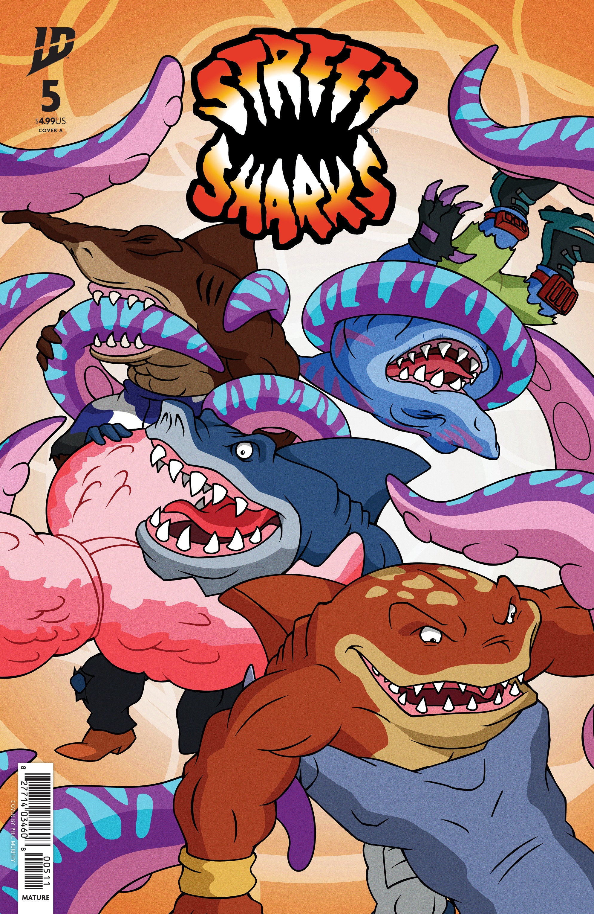 Street Sharks #5 Cover A (Murphy) | Odin's Place