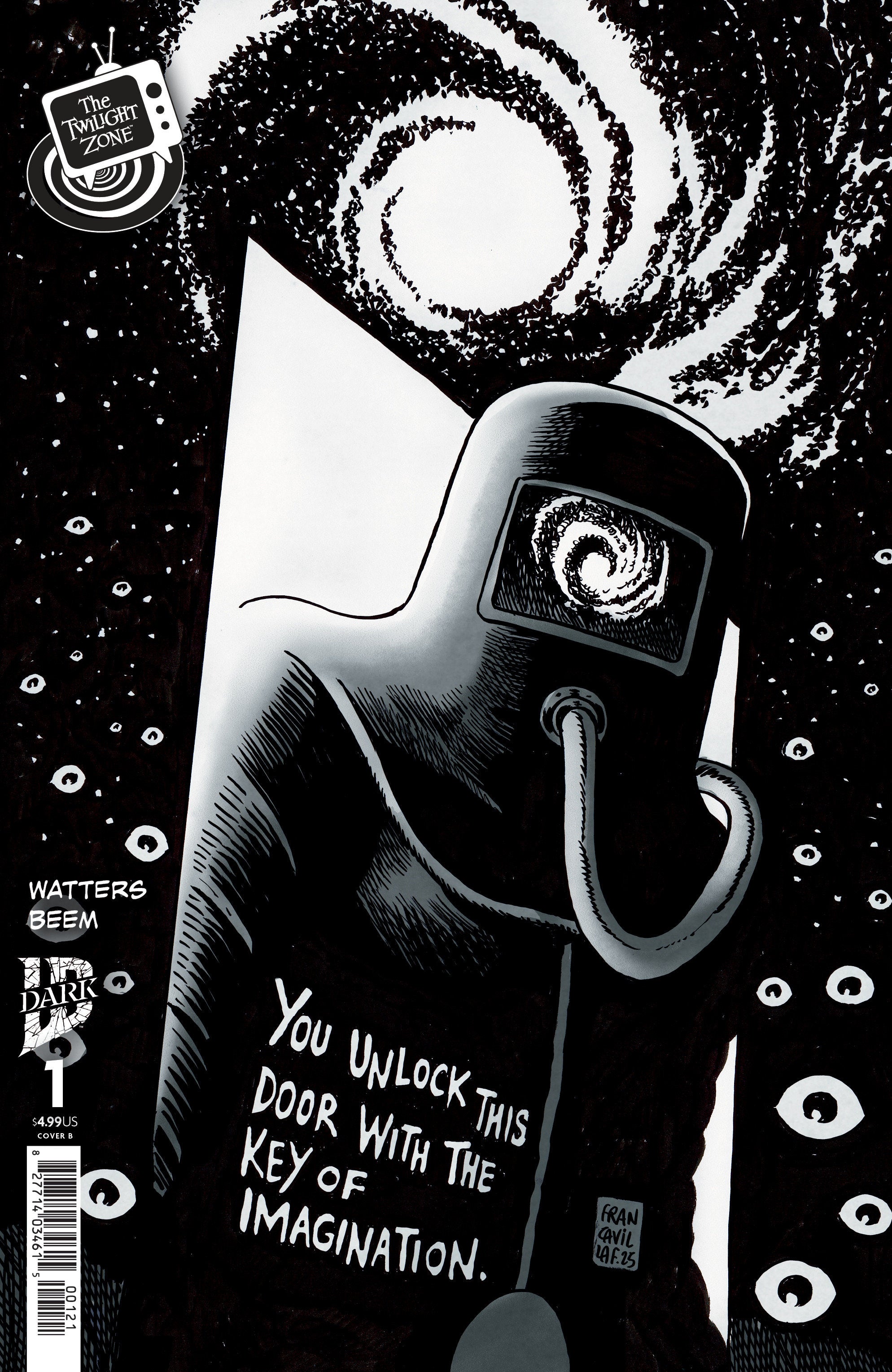 The Twilight Zone #1 Variant B (Francavilla Connecting Cover) | Dragon's Lair Comics and Fantasy Houston TX