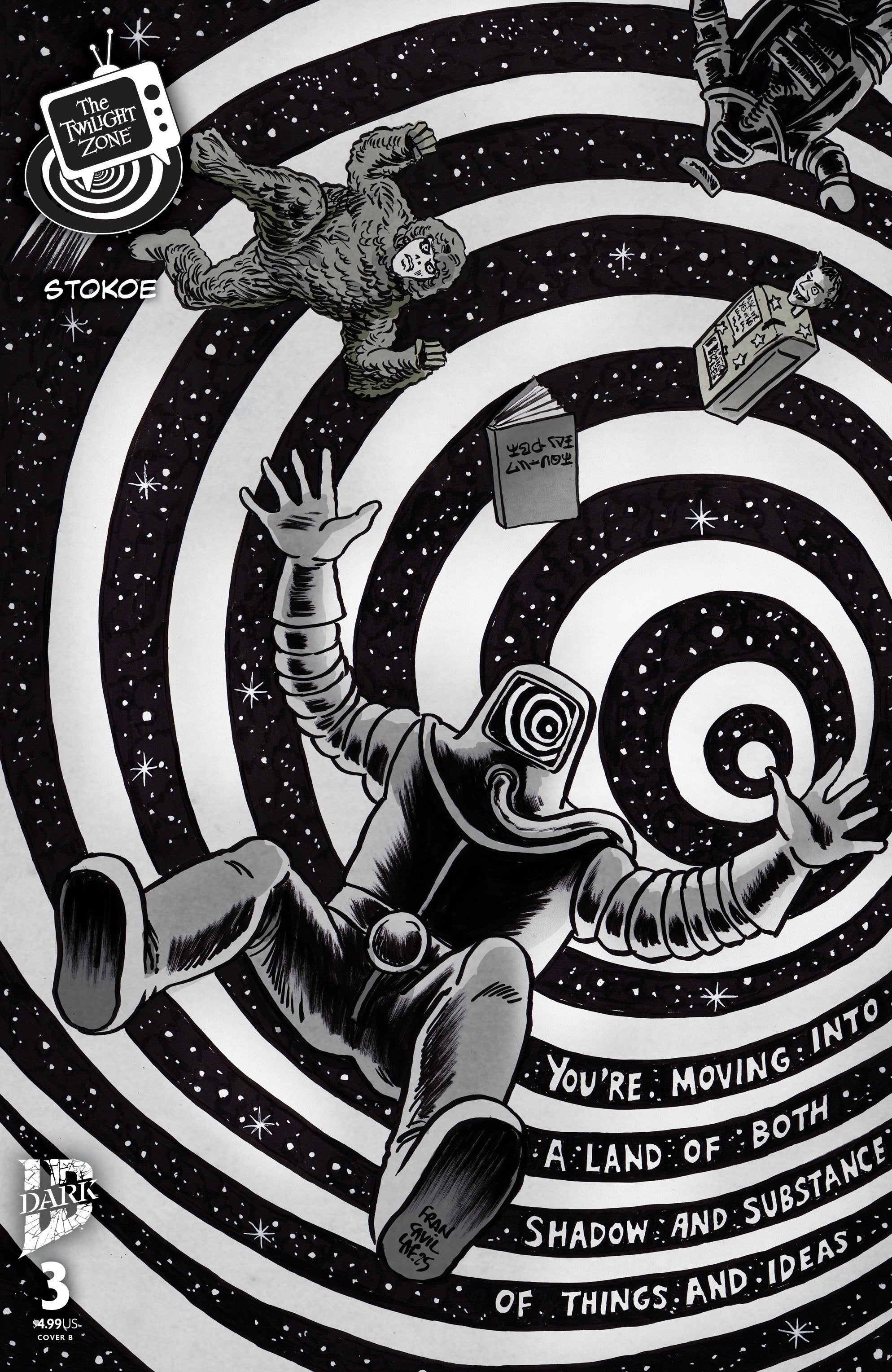 The Twilight Zone #3 Variant B (Francavilla Connecting Cover) | Odin's Place