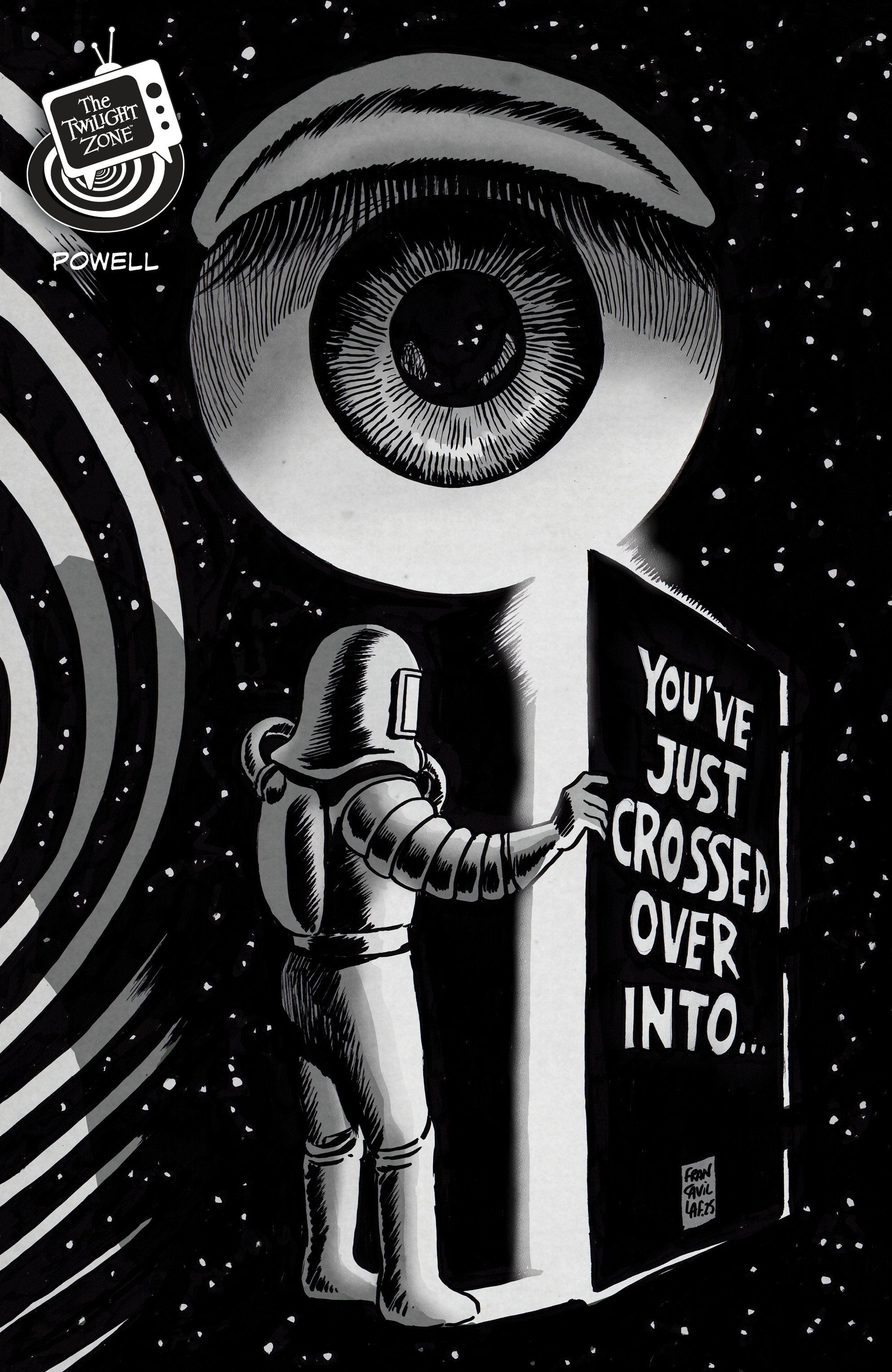 The Twilight Zone #4 Variant B (Francavilla Connecting Cover) | Odin's Place