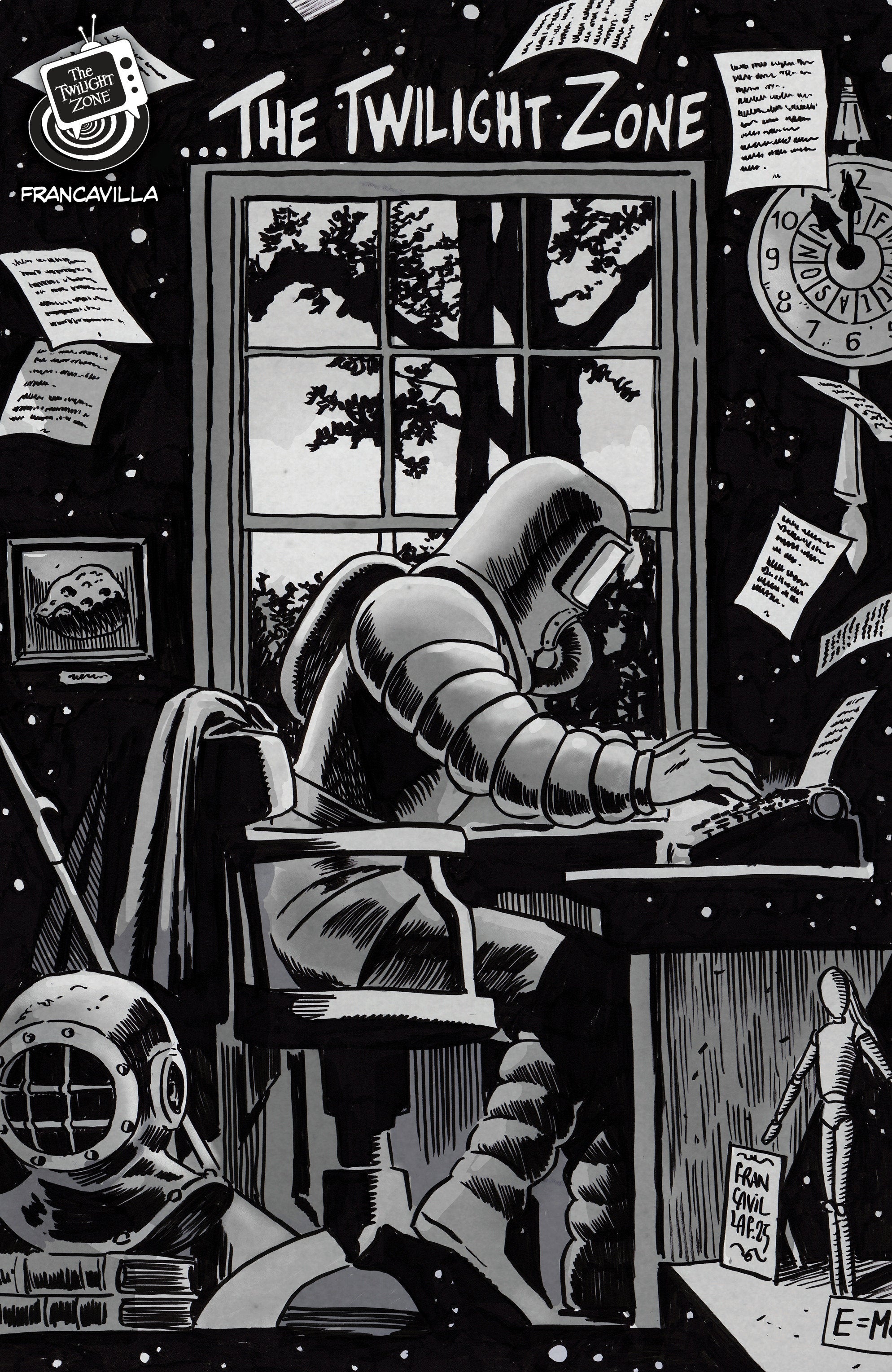The Twilight Zone #5 Variant B (Francavilla Connecting Cover) | Odin's Place