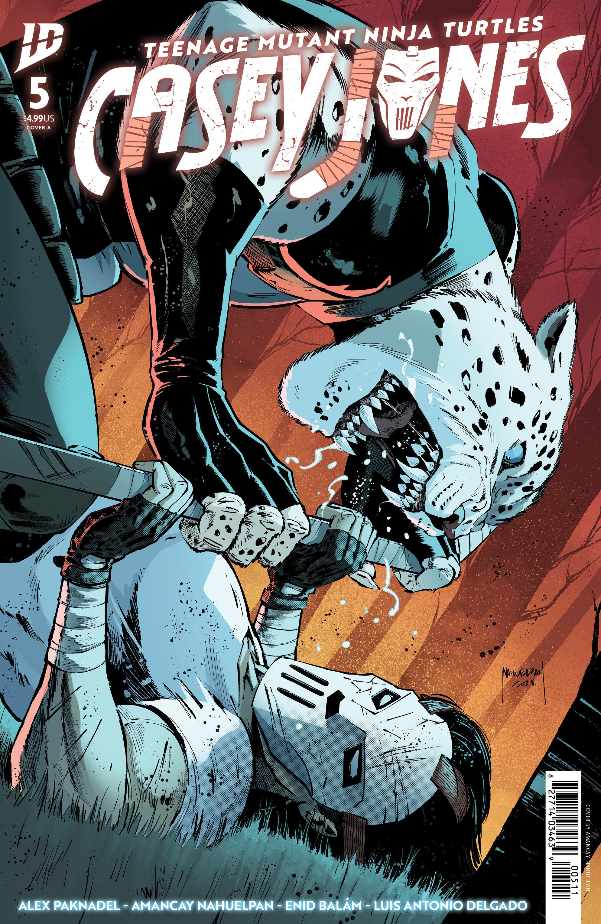 Teenage Mutant Ninja Turtles: Casey Jones #5 Cover A (Nahuelpan) | Odin's Place