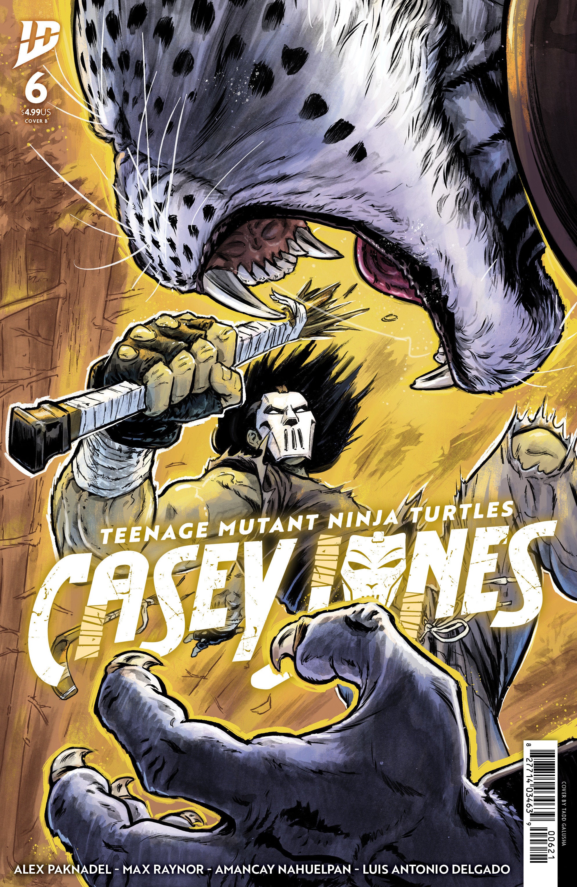Teenage Mutant Ninja Turtles: Casey Jones #6 Variant B (Galusha) | Odin's Place