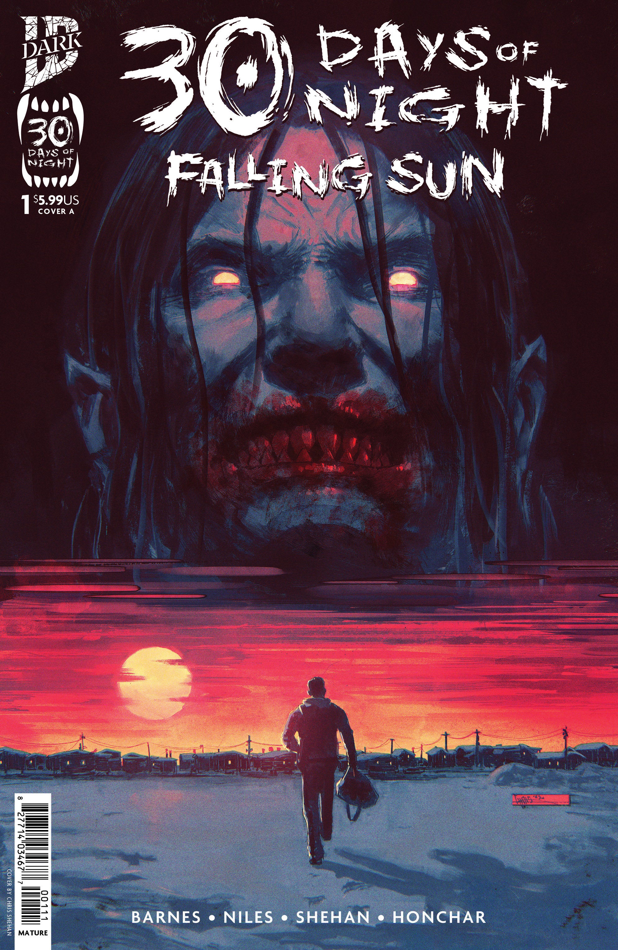 30 Days Of Night: Falling Sun #1 Cover A (Shehan) | Dragon's Lair Comics and Fantasy Houston TX