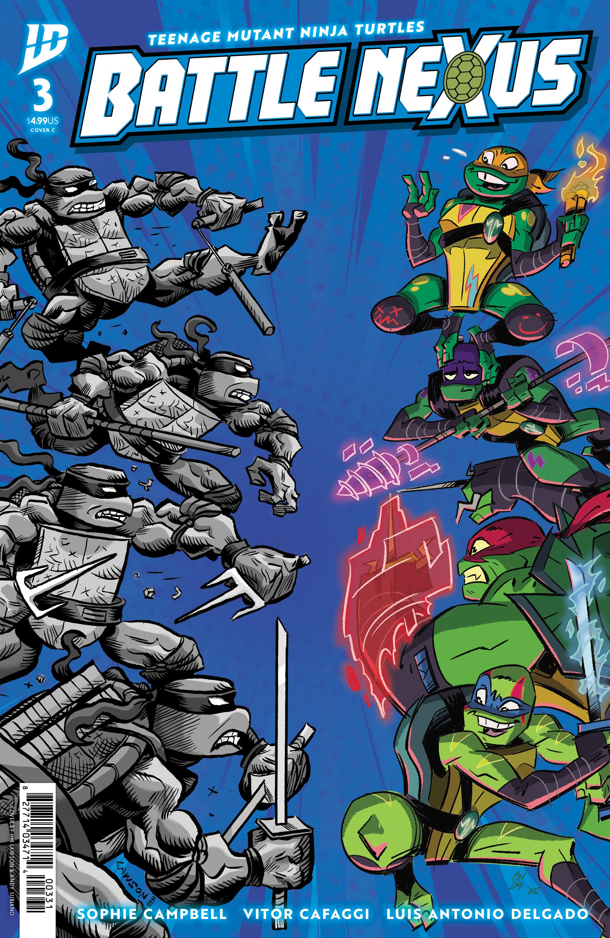 Teenage Mutant Ninja Turtles: Battle Nexus #3 Variant C (Lawson & Suriano) | Odin's Place