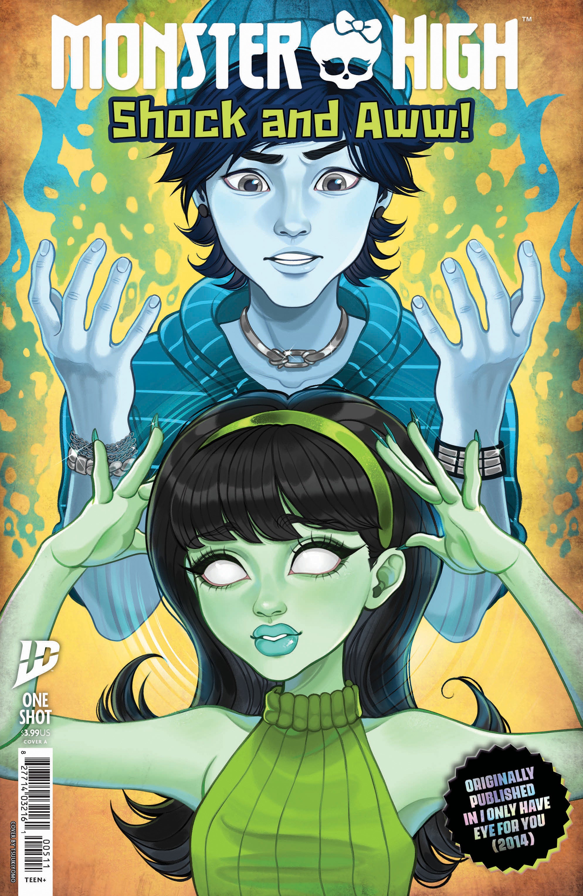 Monster High: Shock And Aww! Cover A (Tsuukiyomo) | Dragon's Lair Comics and Fantasy Houston TX
