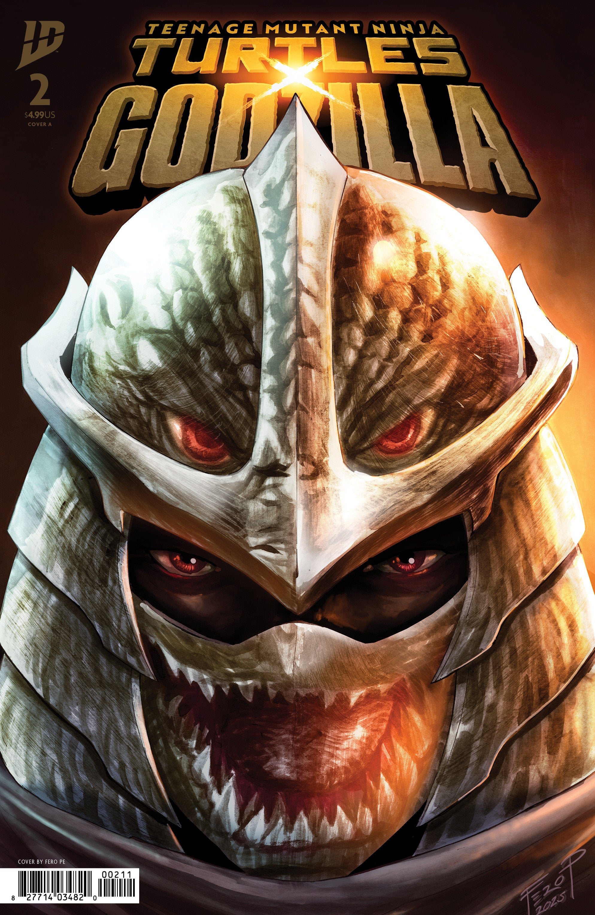Teenage Mutant Ninja Turtles X Godzilla #2 Cover A (Pe) | Odin's Place