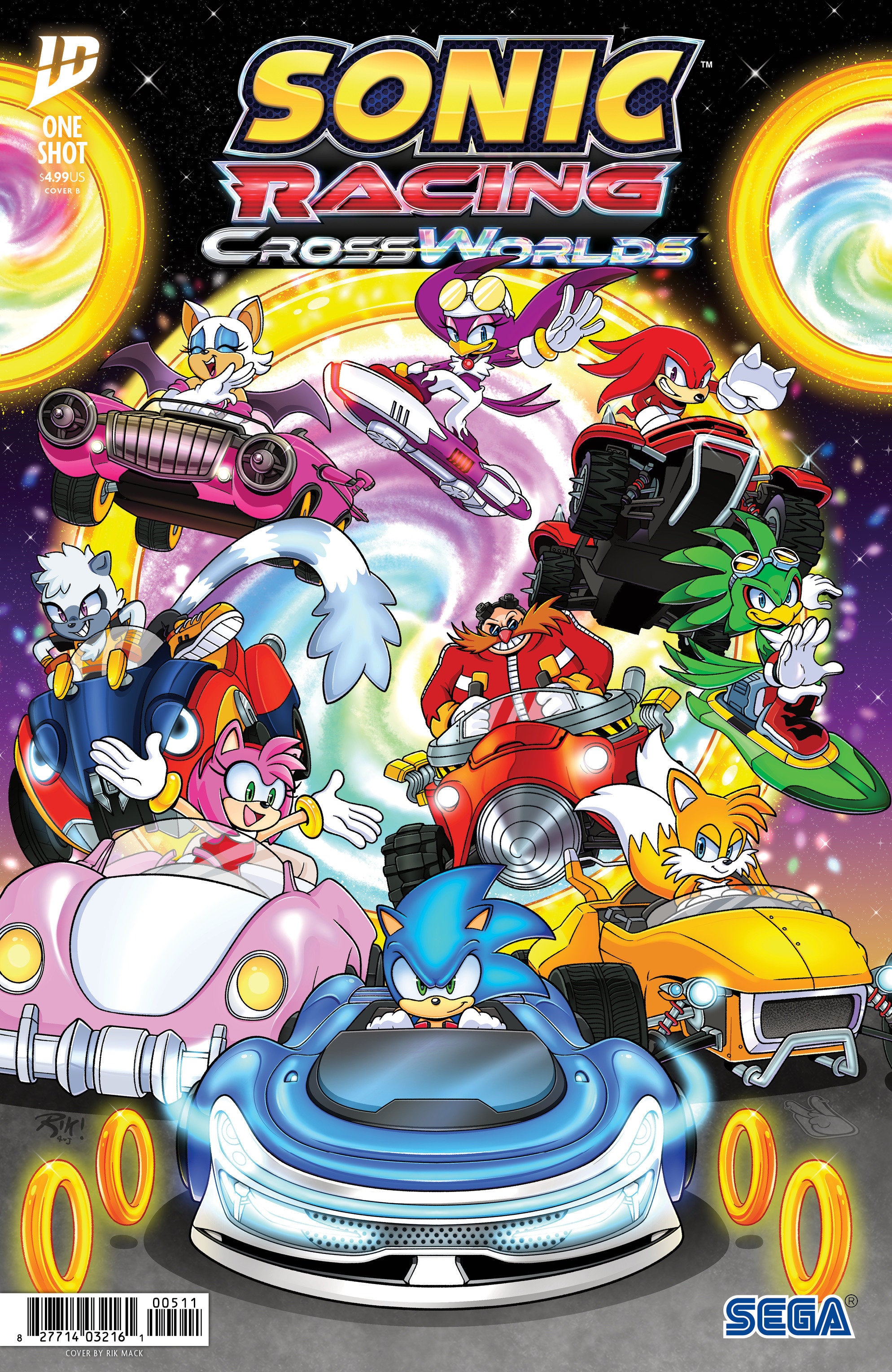 Sonic The Hedgehog: Sonic Racing Cross Worlds Variant B (Mack) | Odin's Place