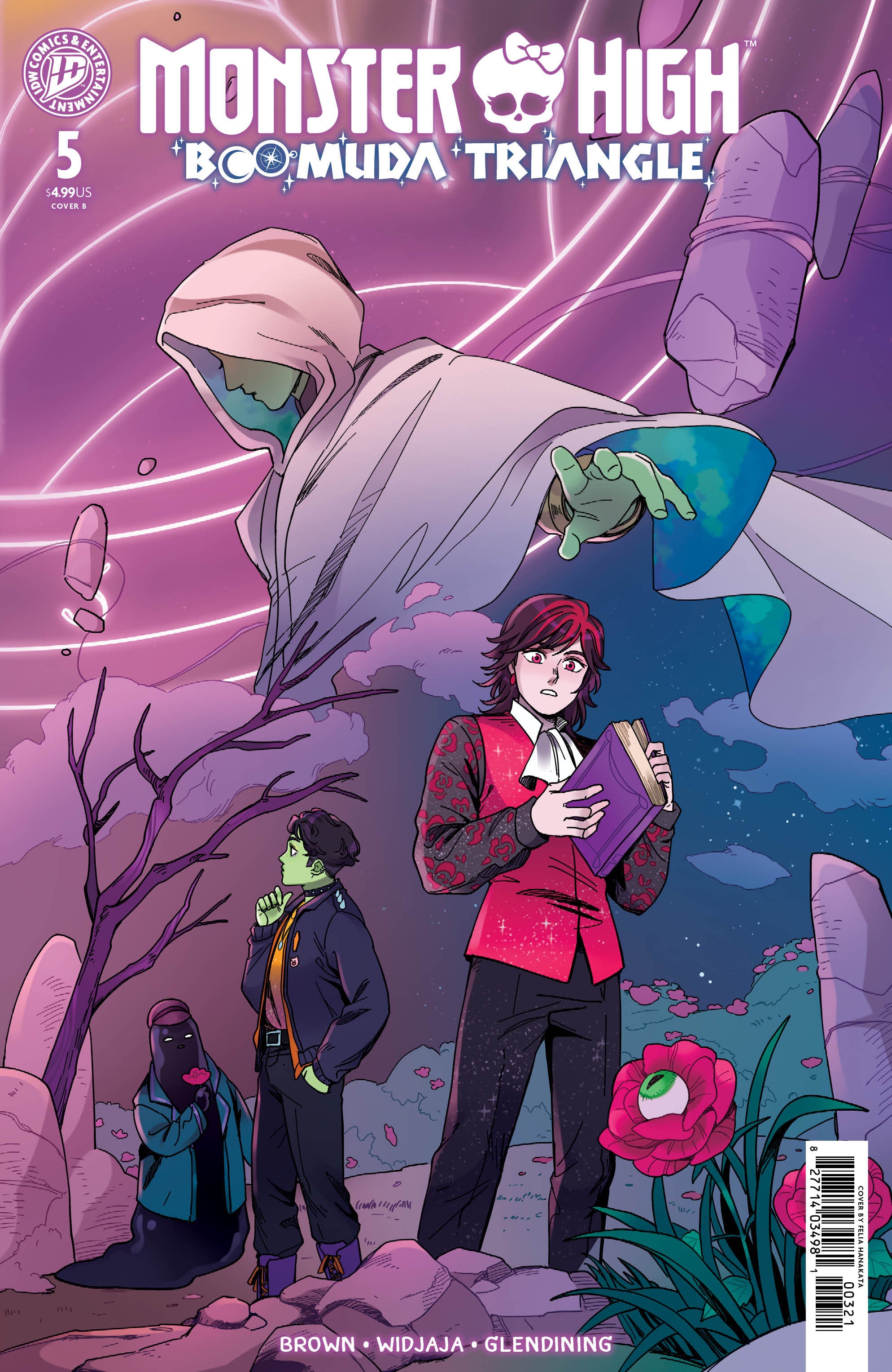 Monster High: Boomuda Triangle #5 Variant B (Hanakata Connecting Variant) | Odin's Place