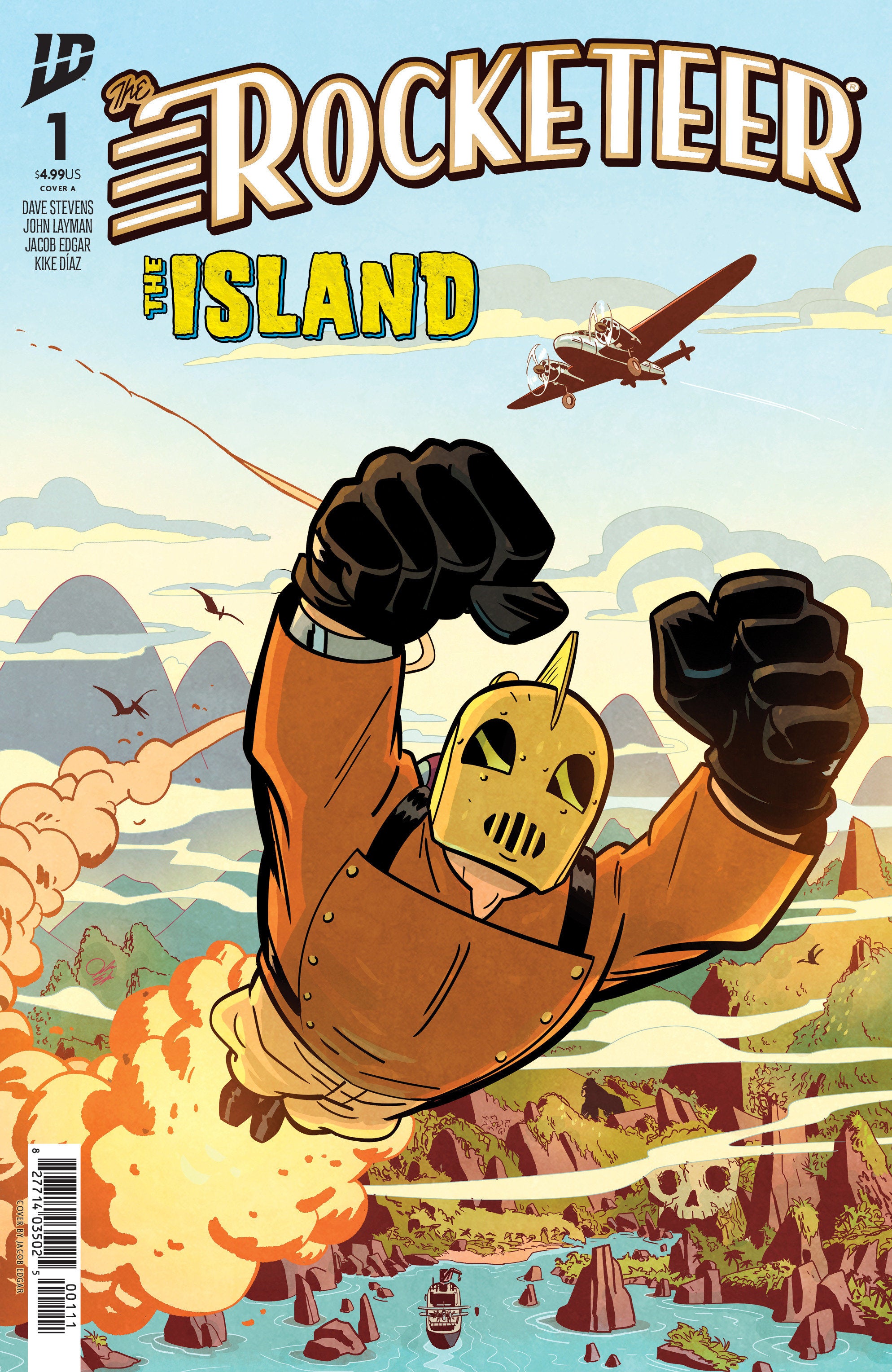 The Rocketeer: The Island #1 Cover A (Edgar) | Odin's Place