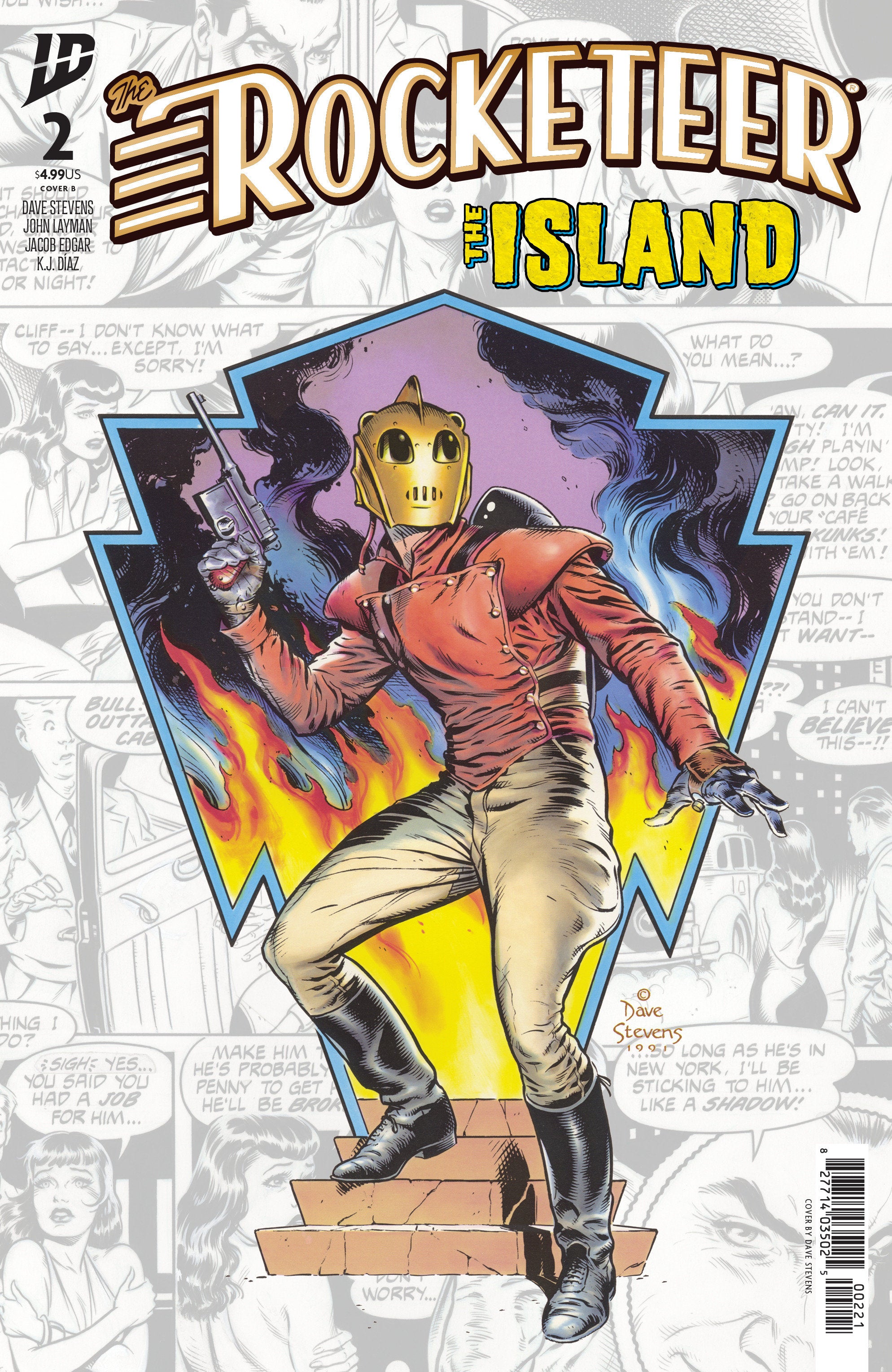 The Rocketeer: The Island #2 Variant B (Stevens) | Odin's Place