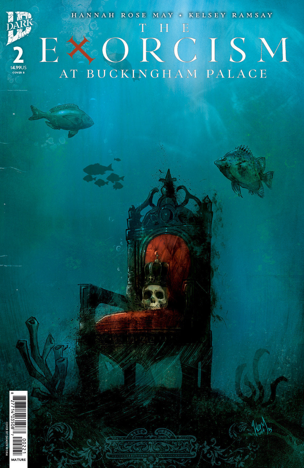 The Exorcism At Buckingham Palace #2 Variant B (Damien Worm) | Odin's Place