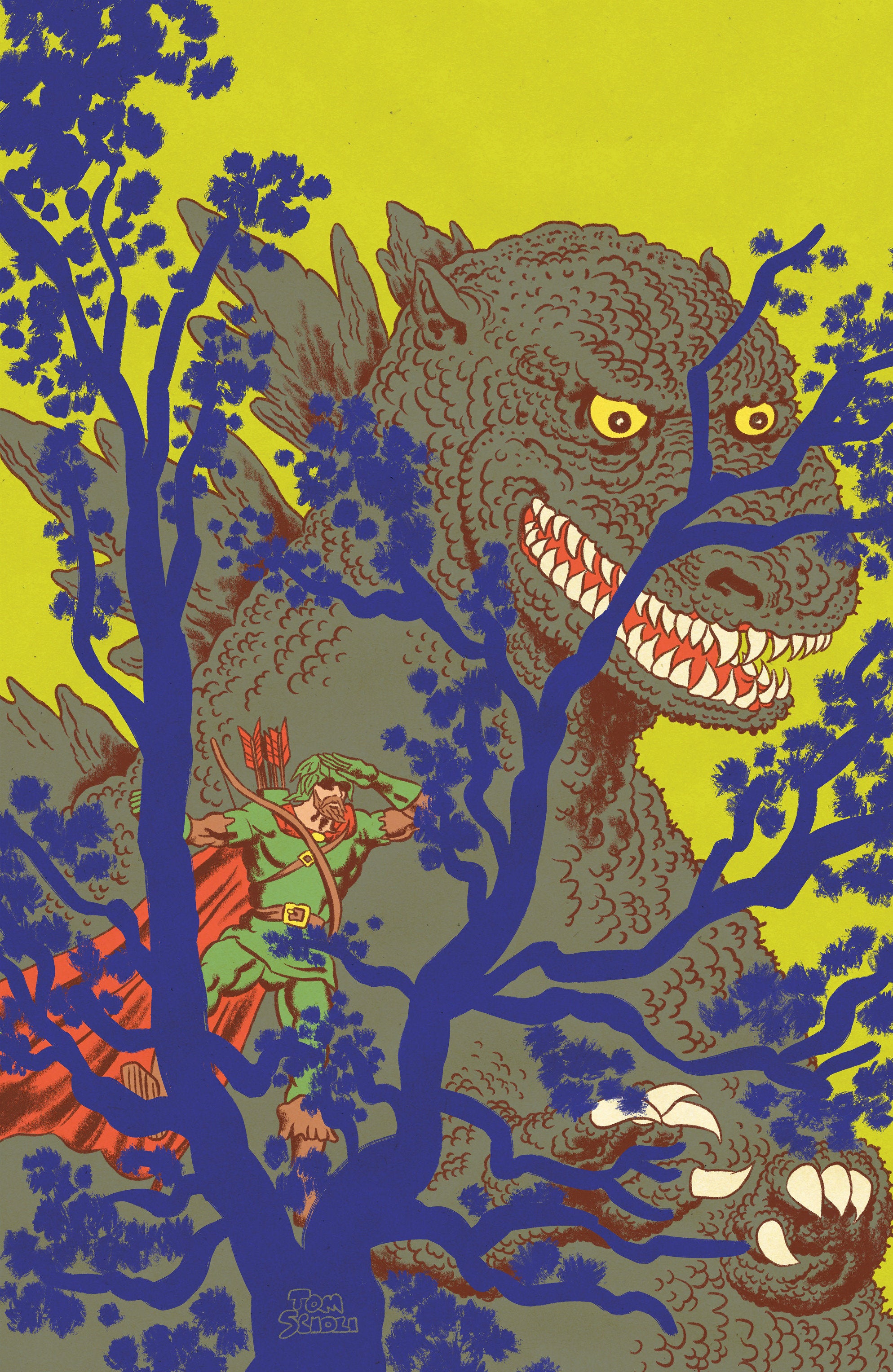 Godzillas Monsterpiece Theatre Presents: Romeo & Juliet & Godzilla Variant Ri (10) (Scioli Robin Hood Variant) | Odin's Place