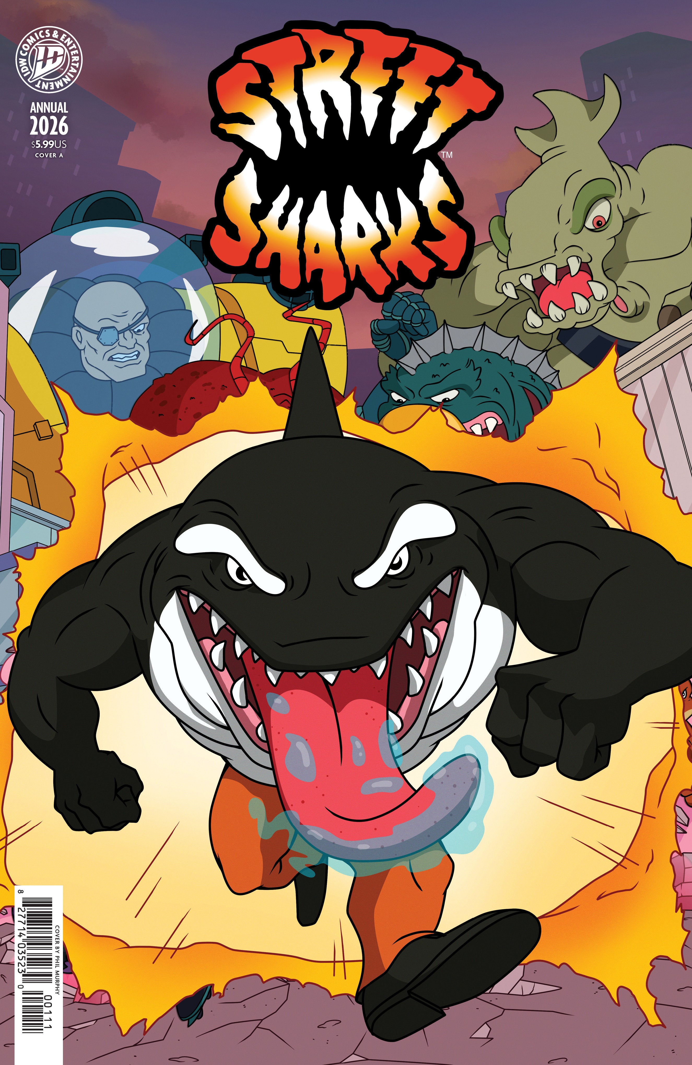 Street Sharks: Annual 2026 Cover A (Murphy) | Odin's Place