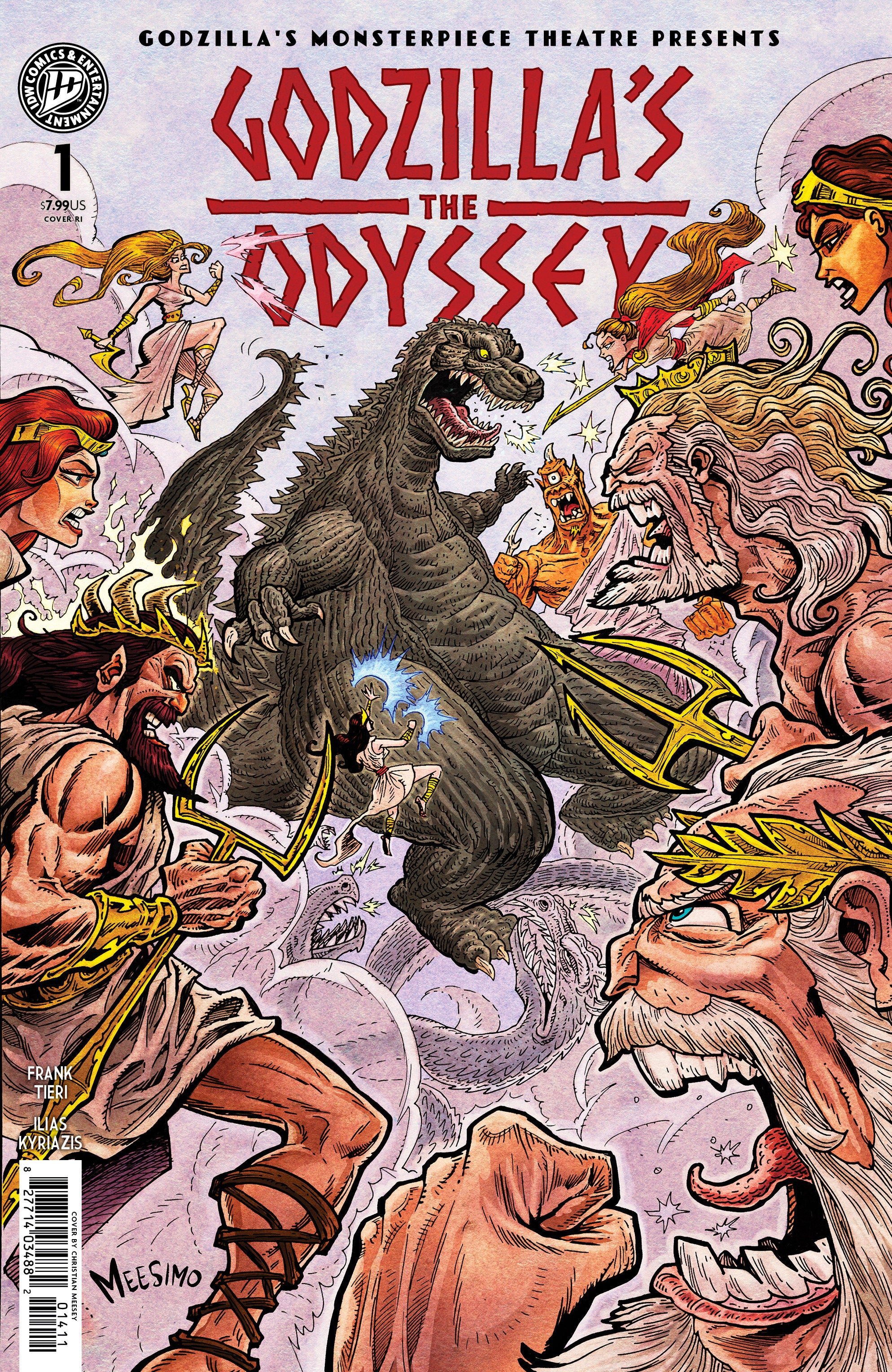 Godzilla’s Monsterpiece Theatre Presents: Godzilla’s The Odyssey Variant Ri (10) (Meesey) | Odin's Place