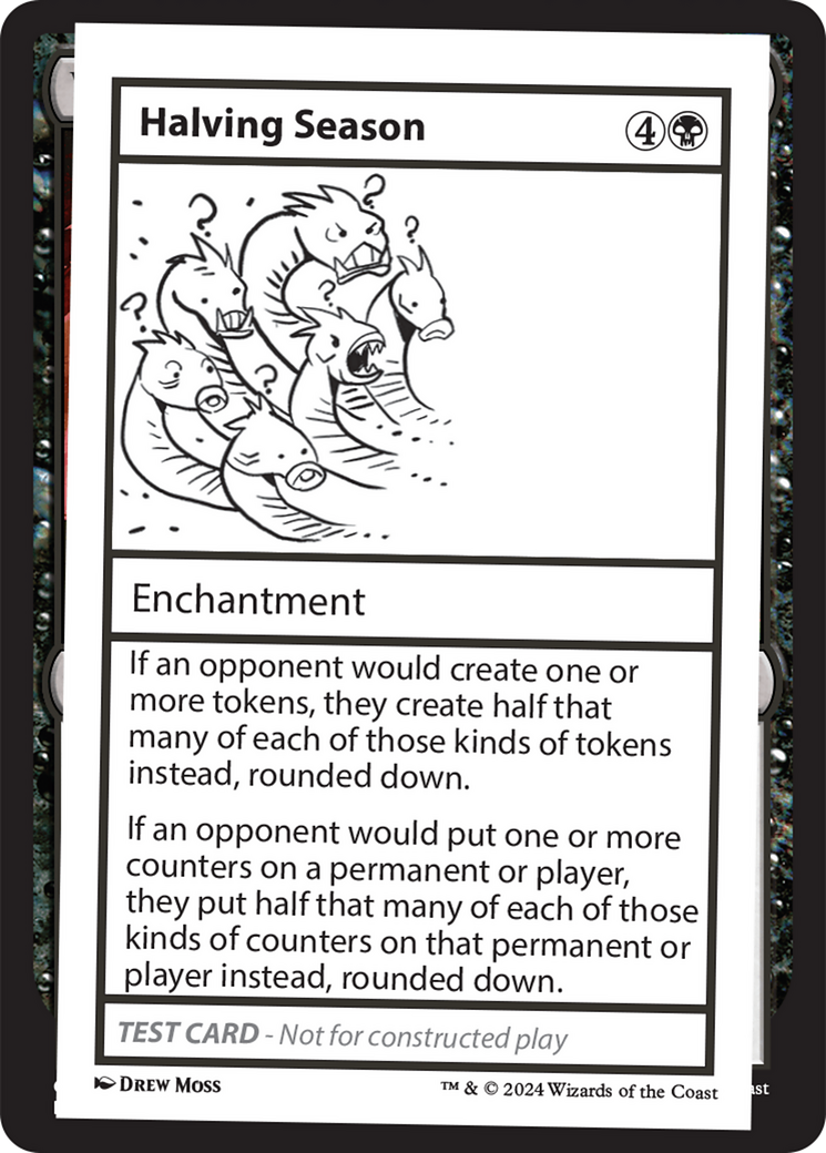 Halving Season [Mystery Booster 2 Playtest Cards] | Dragon's Lair Comics and Fantasy Houston TX