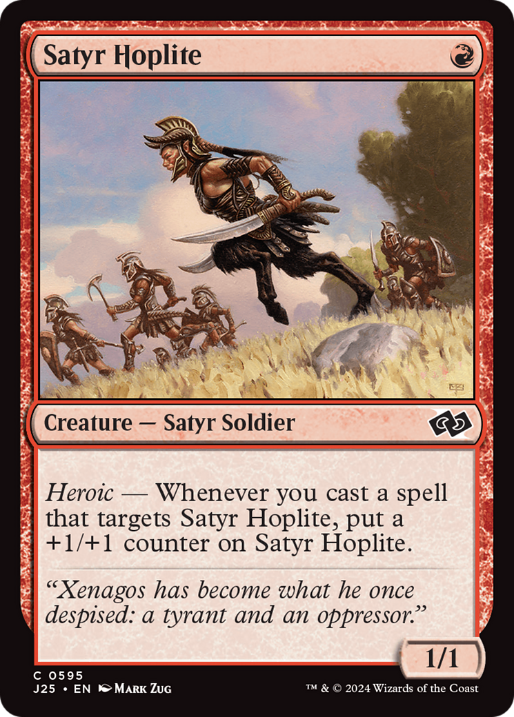 Satyr Hoplite [Foundations Jumpstart] | Dragon's Lair Comics and Fantasy Houston TX