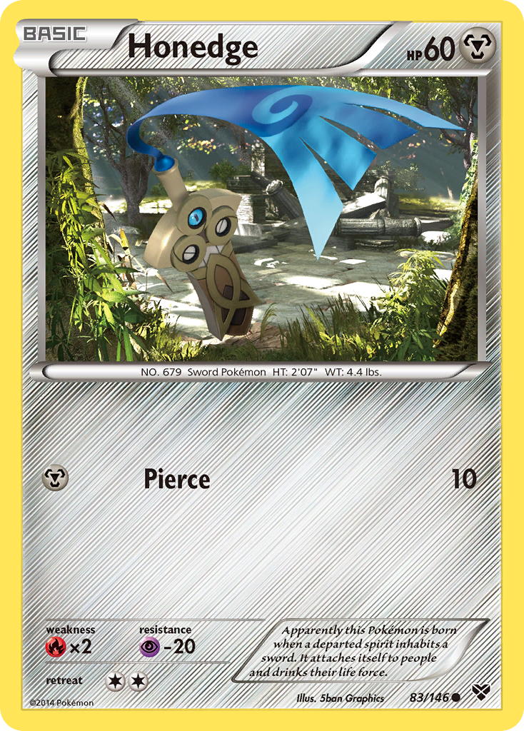 Honedge (83/146) (Regional Championship Promo) [XY: Base Set] | Odin's Place