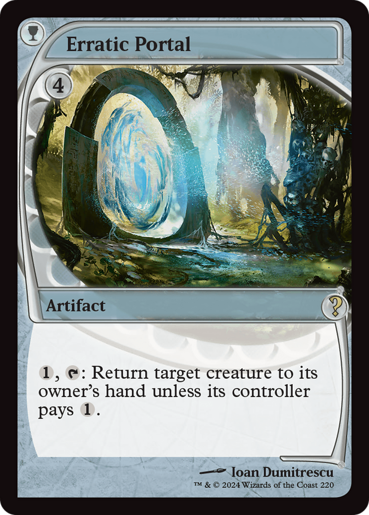 Erratic Portal (Future Sight) [Mystery Booster 2] | Dragon's Lair Comics and Fantasy Houston TX