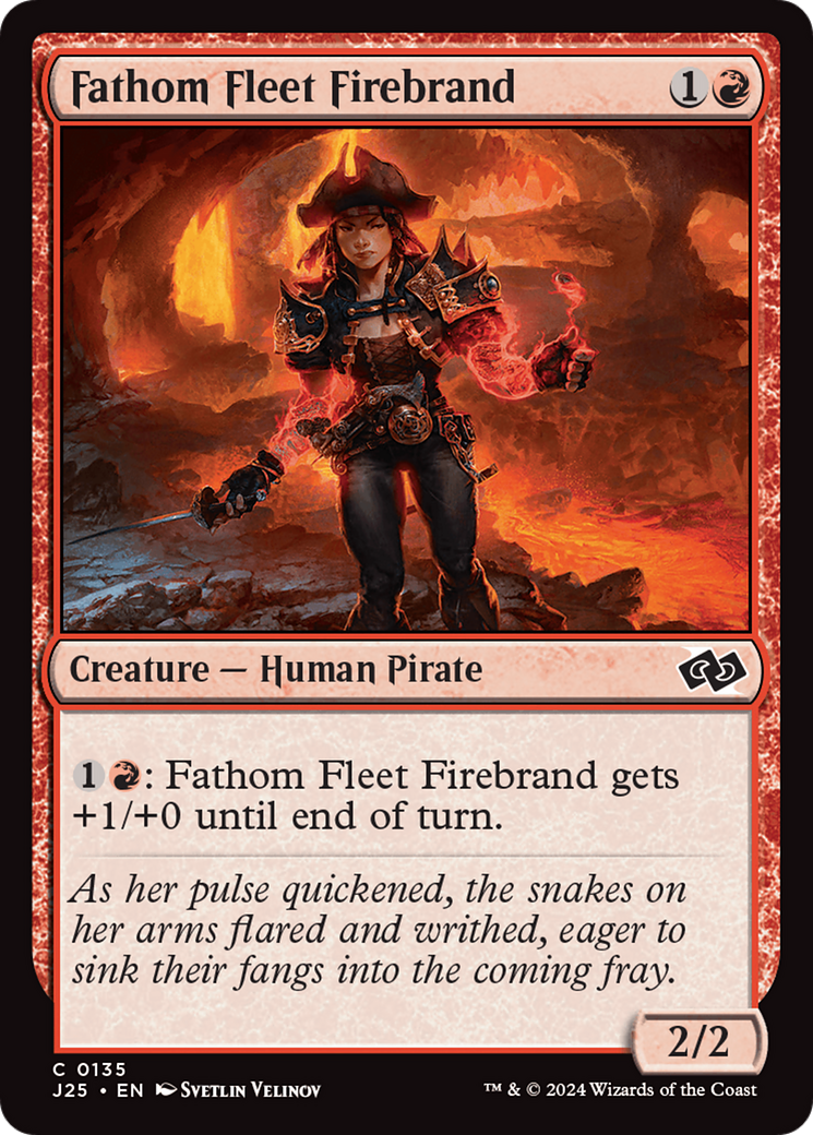 Fathom Fleet Firebrand [Foundations Jumpstart] | Dragon's Lair Comics and Fantasy Houston TX