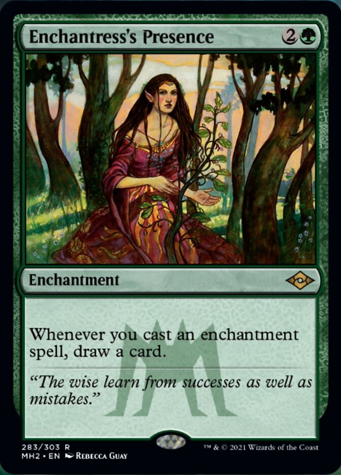 Enchantress's Presence (Foil Etched) [Modern Horizons 2] | Dragon's Lair Comics and Fantasy Houston TX