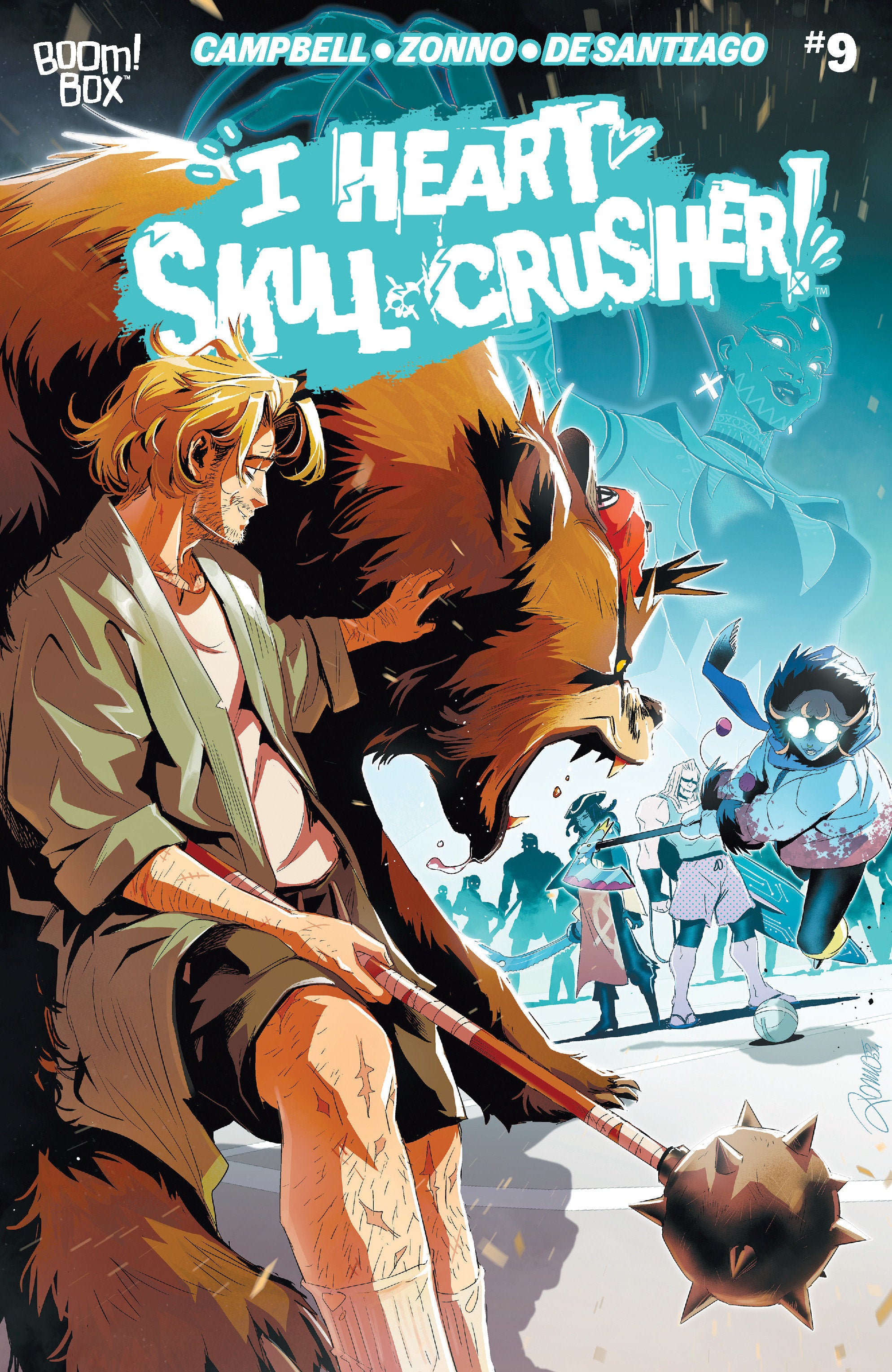 I Heart Skull-Crusher! #9 A Main (Dressed, Zonno) | Dragon's Lair Comics and Fantasy Houston TX