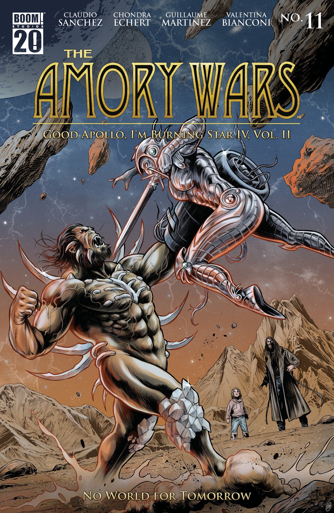 The Amory Wars: No World For Tomorrow #11 A Main (Dressed, Gugliotta) | Dragon's Lair Comics and Fantasy Houston TX