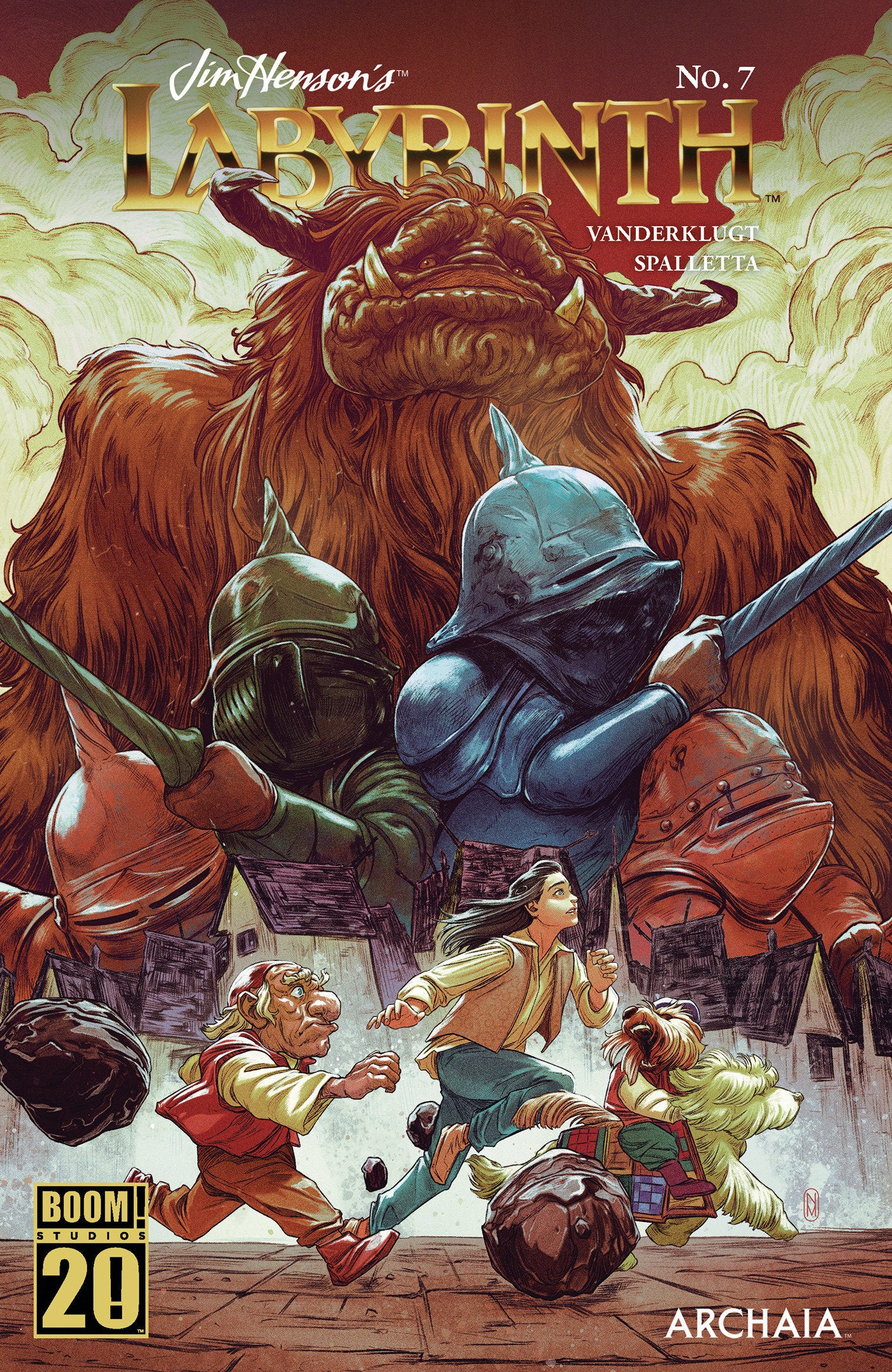Jim Henson'S Labyrinth #7 A Main (Dressed, Malavia) | Dragon's Lair Comics and Fantasy Houston TX