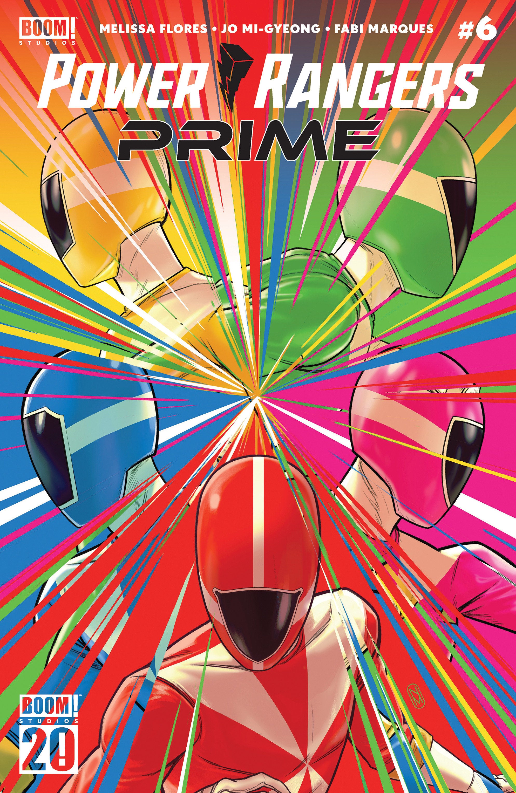 Power Rangers Prime #6 B Variant (Dressed, Malavia) | Dragon's Lair Comics and Fantasy Houston TX
