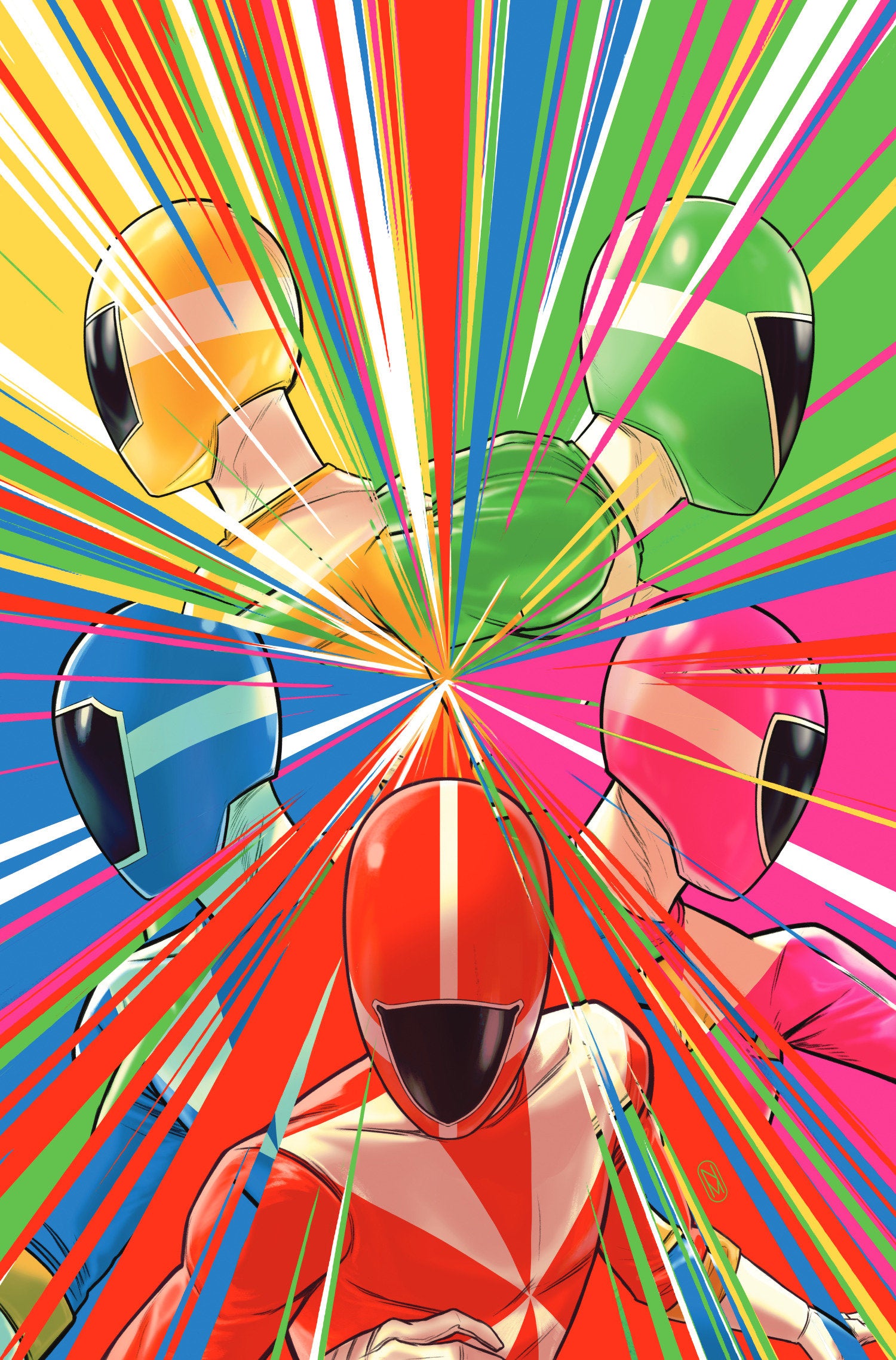 Power Rangers Prime #6 D 1 in 10 Variant Edition (Full Art, Malavia) | Dragon's Lair Comics and Fantasy Houston TX