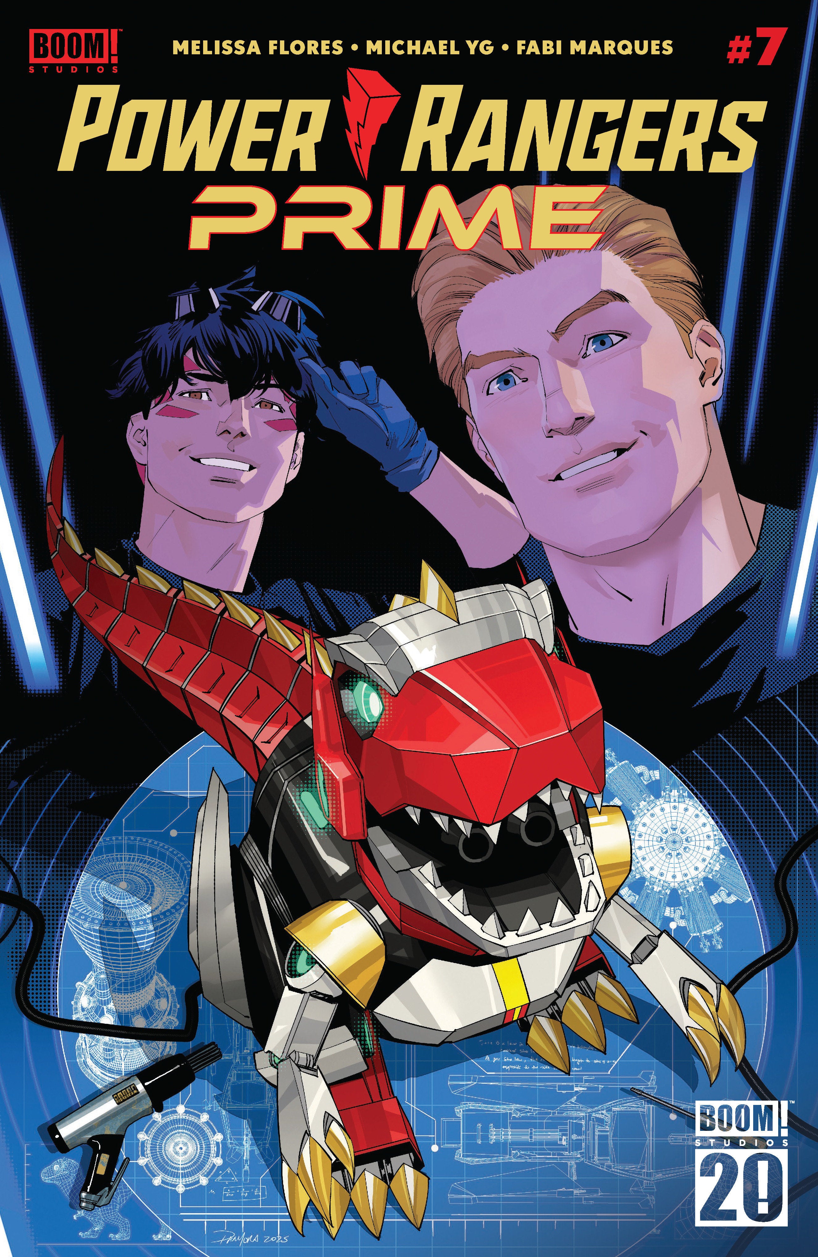 Power Rangers Prime #7 A Main (Dressed, Mora) | Dragon's Lair Comics and Fantasy Houston TX