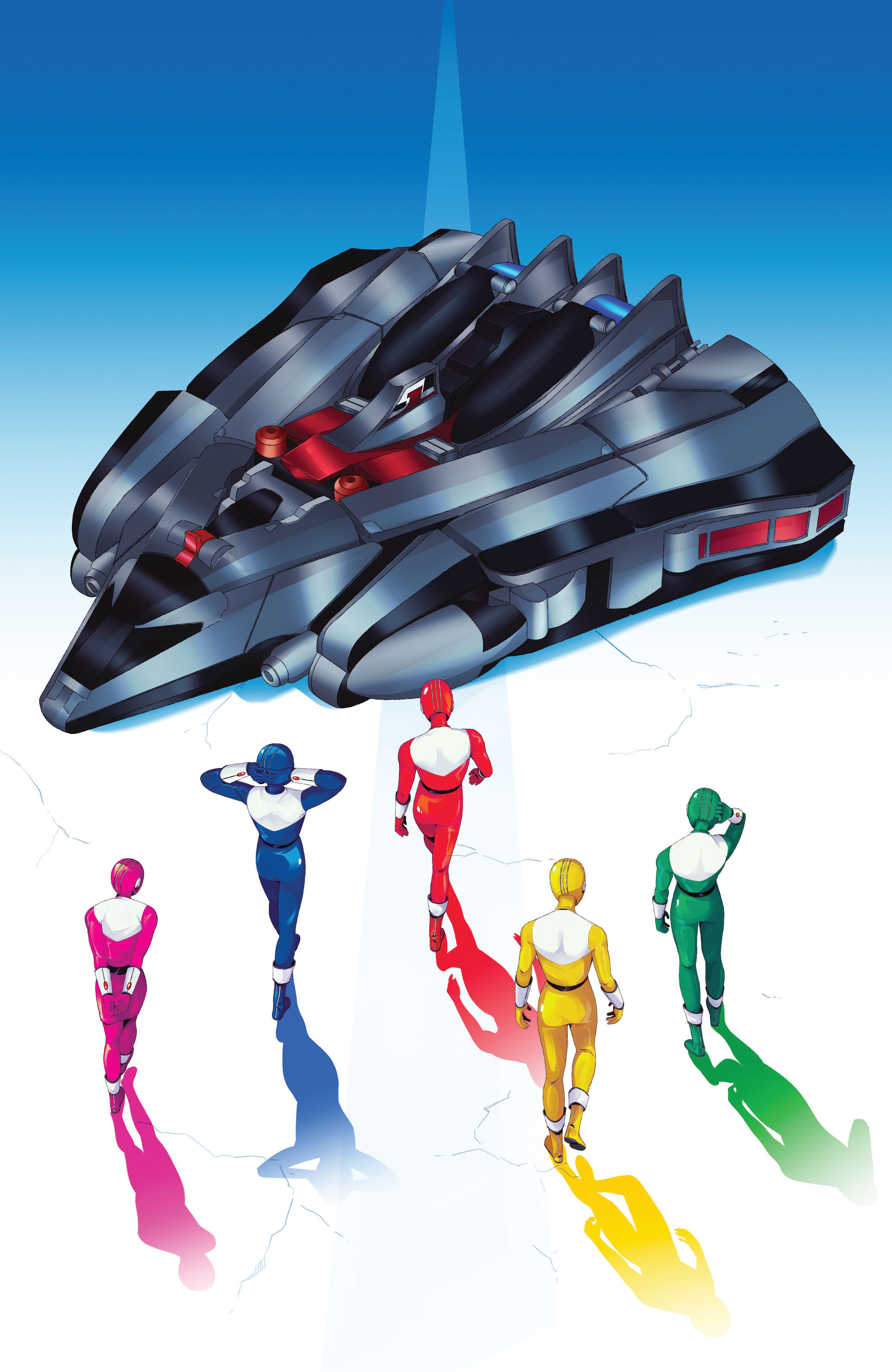 Power Rangers Prime #7 D 1 in 10 Variant Edition (Full Art, Cree) | Dragon's Lair Comics and Fantasy Houston TX