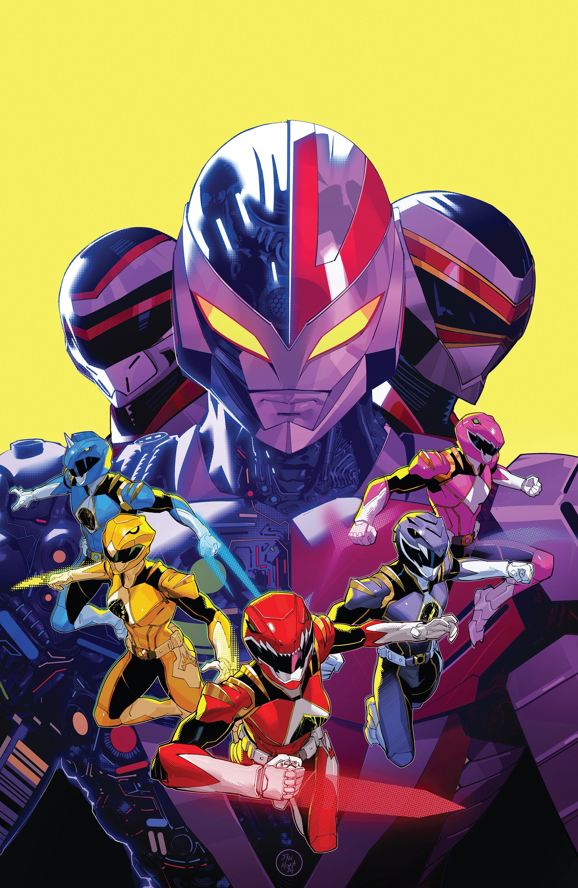 Power Rangers Prime #8 I Unlockable Variant (Full Art, Mora) | Dragon's Lair Comics and Fantasy Houston TX