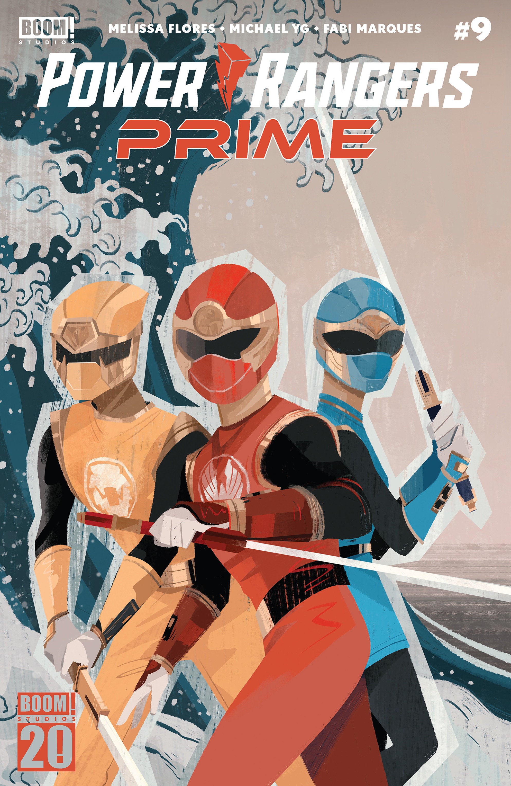 Power Rangers Prime #9 B Variant (Dressed, Kung) | Dragon's Lair Comics and Fantasy Houston TX