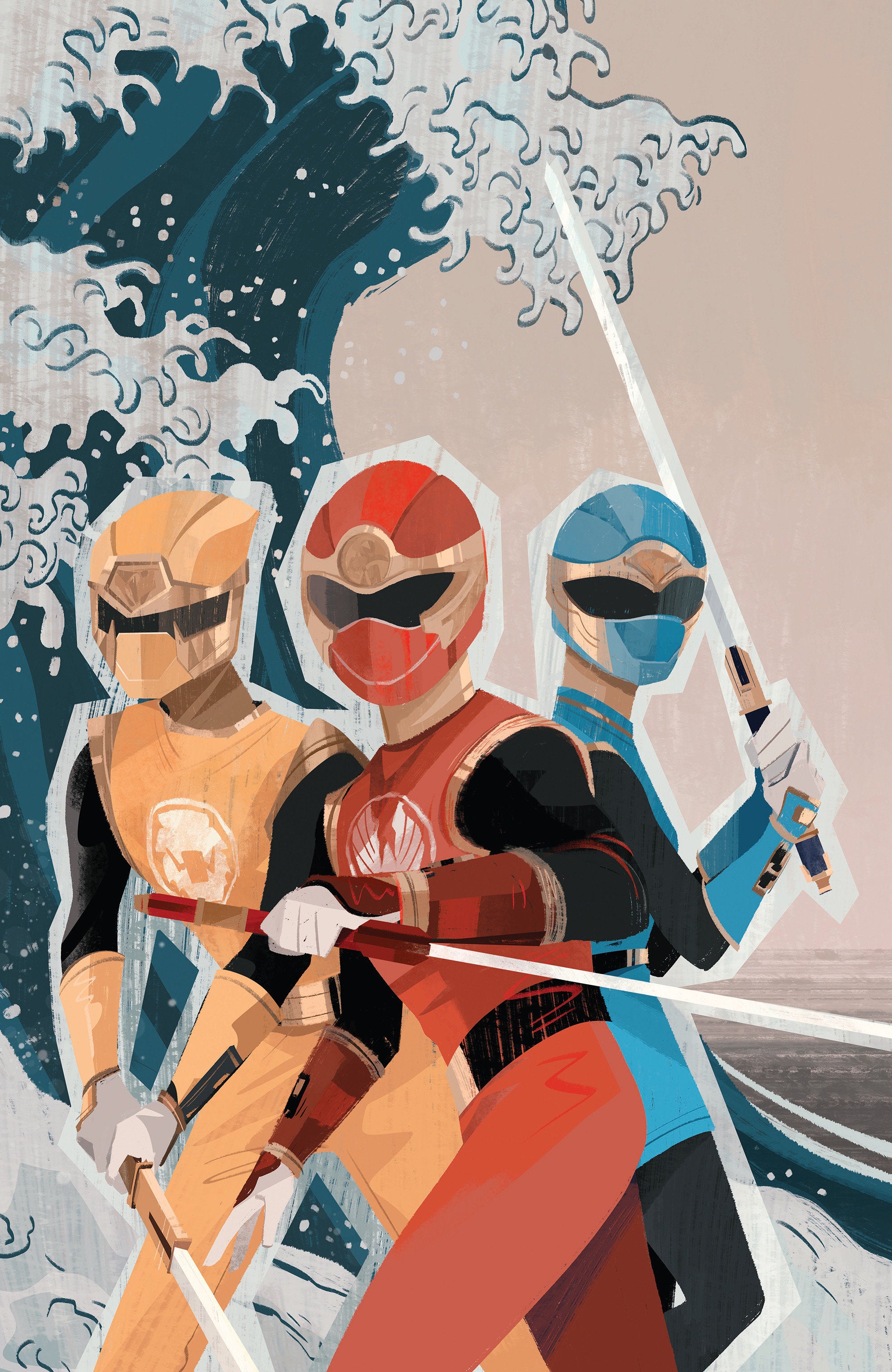 Power Rangers Prime #9 D 1 in 10 Variant Edition (Full Art, Kung) | Dragon's Lair Comics and Fantasy Houston TX