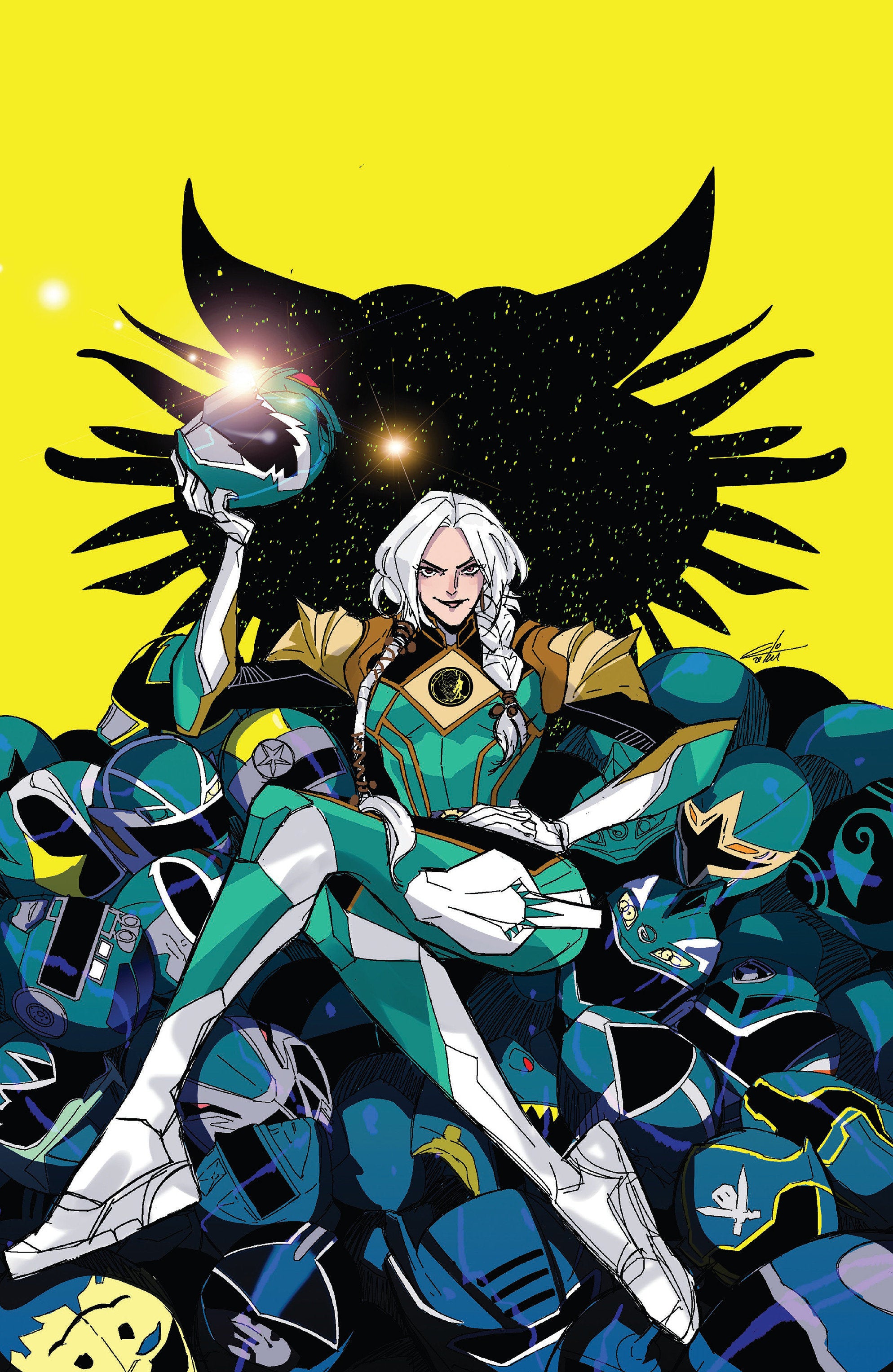 Power Rangers Prime #9 H Foc Reveal Variant (Dressed, Carlini) | Dragon's Lair Comics and Fantasy Houston TX