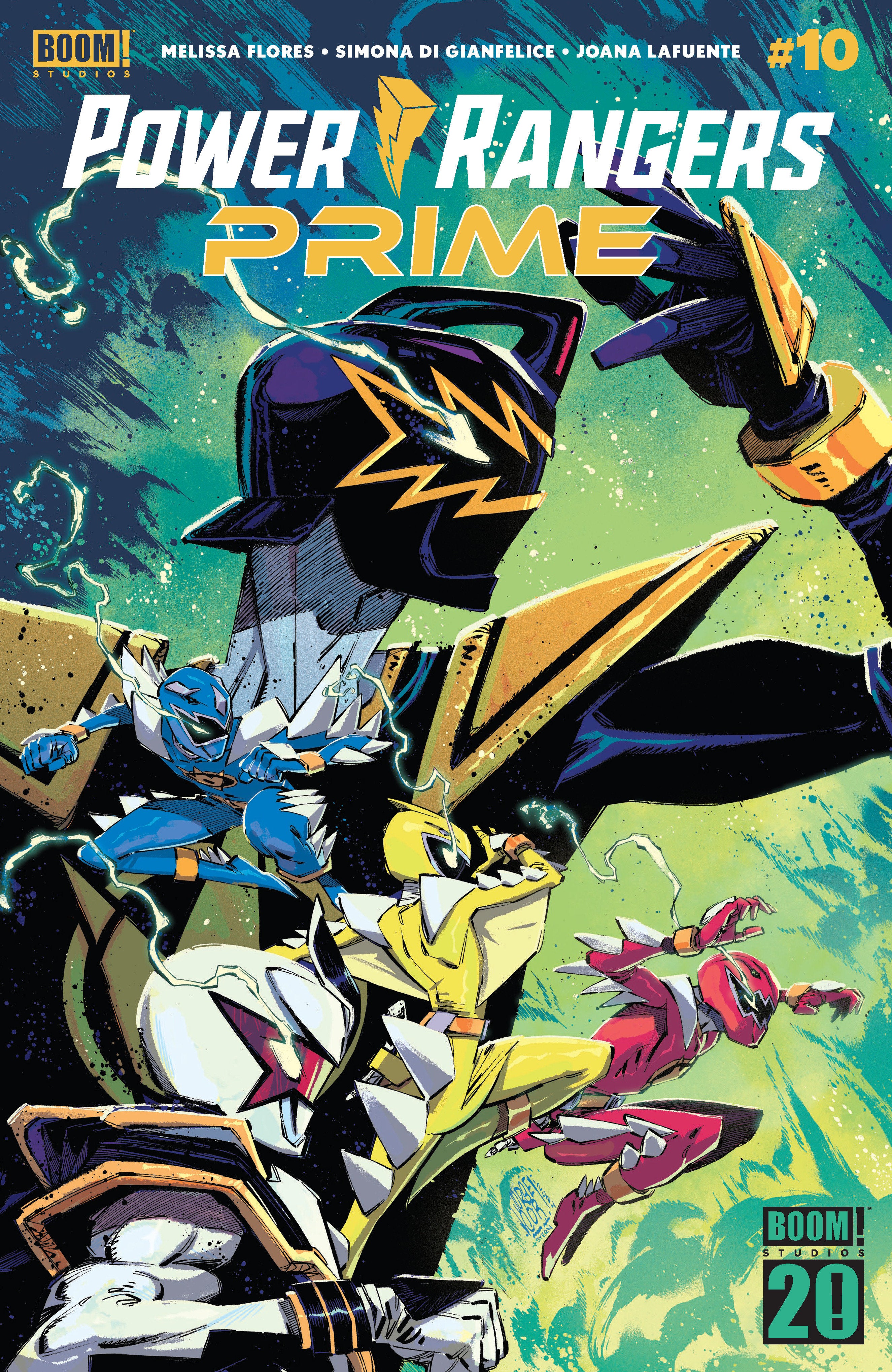 Power Rangers Prime #10 B Variant (Dressed, Corona) | Dragon's Lair Comics and Fantasy Houston TX