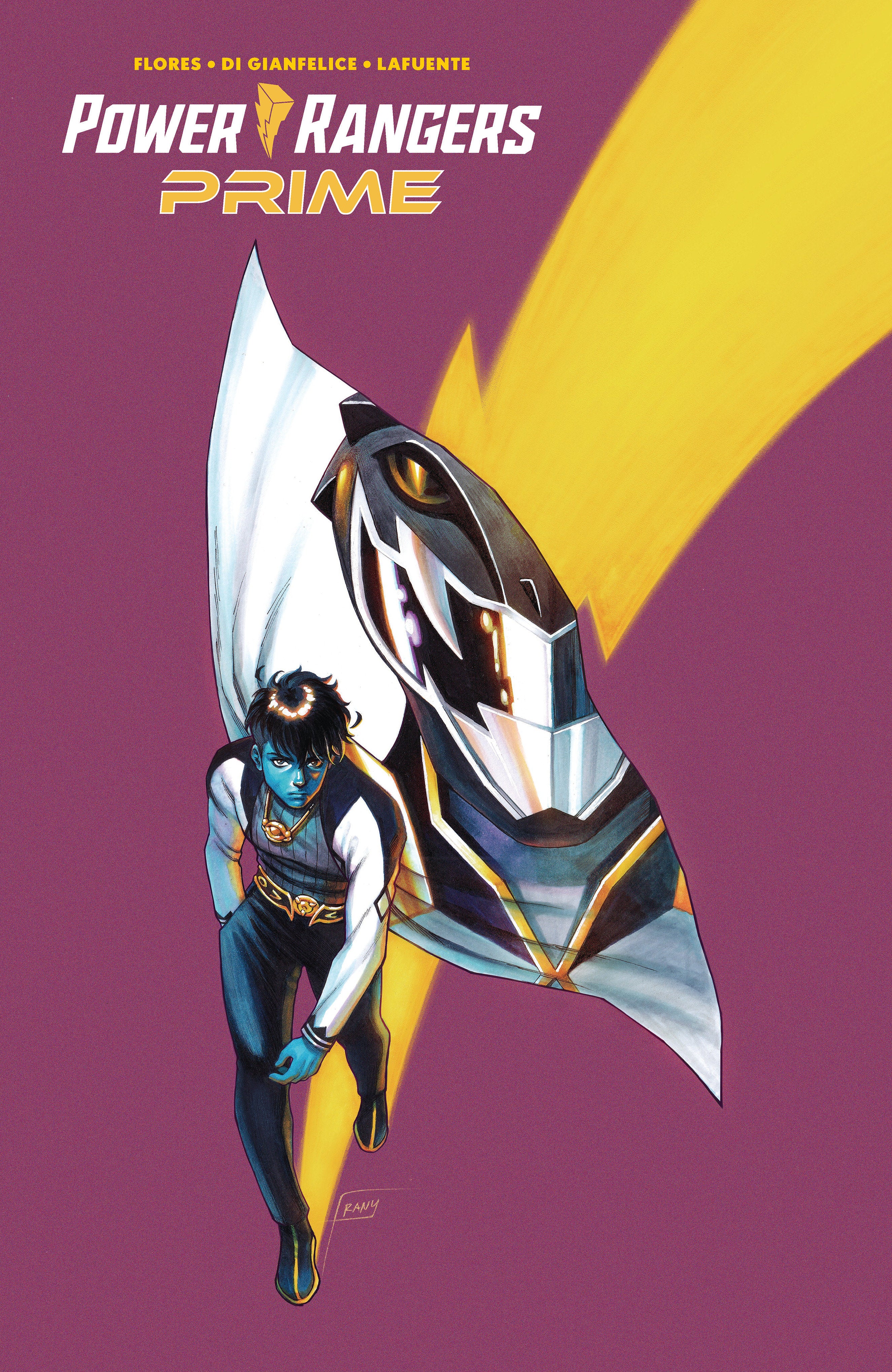 Power Rangers Prime #10 H Foc Reveal Variant (Dressed, Frany) | Dragon's Lair Comics and Fantasy Houston TX