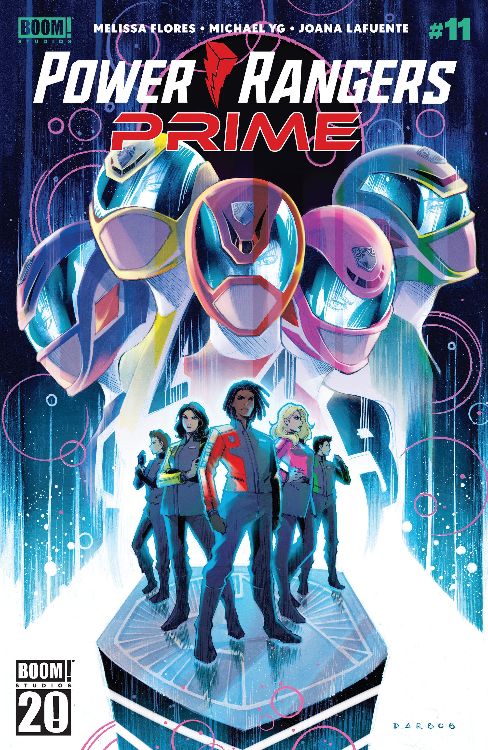 Power Rangers Prime #11 B Variant (Dressed, Darboe) | Dragon's Lair Comics and Fantasy Houston TX