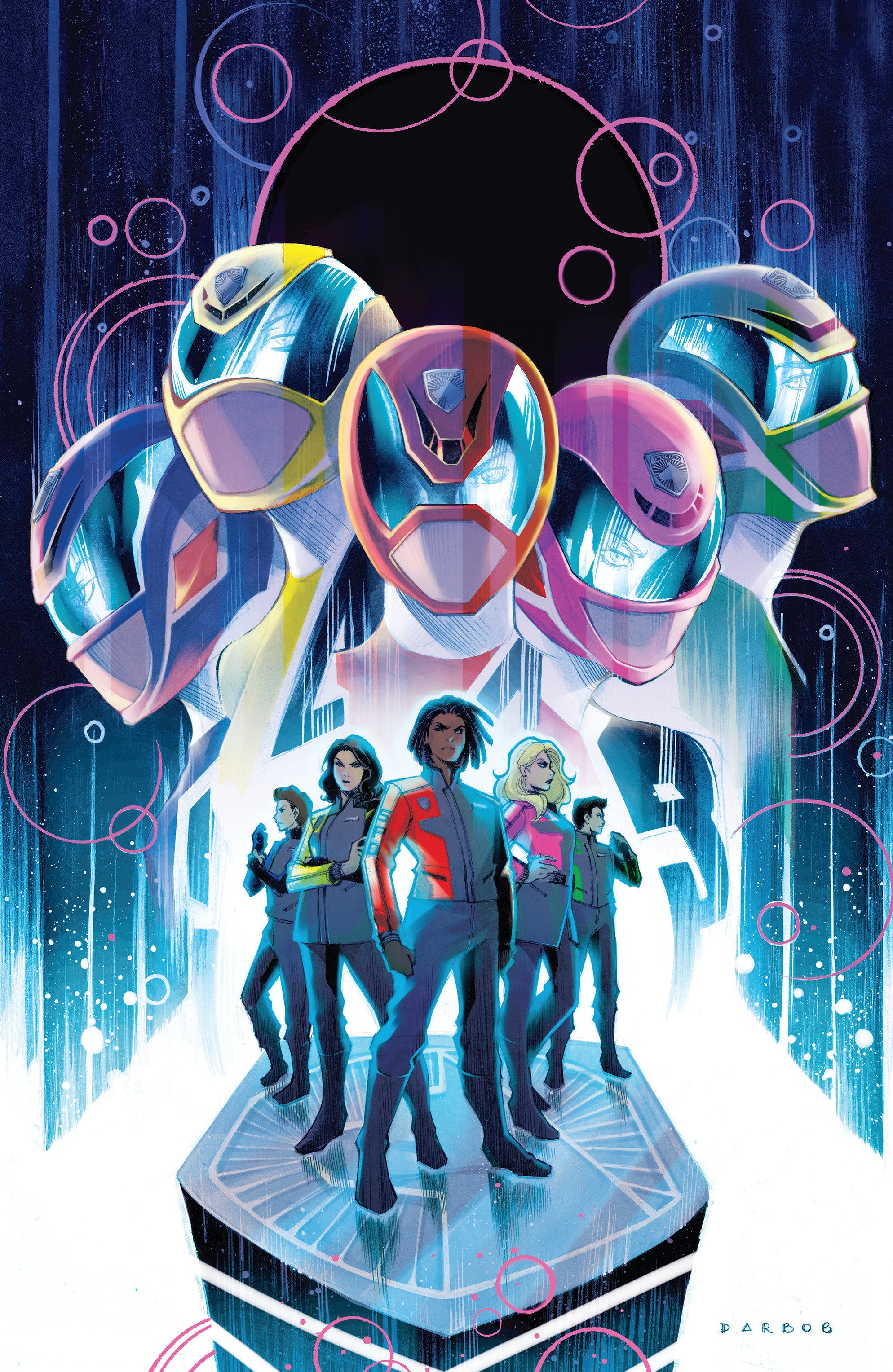 Power Rangers Prime #11 D 1 in 10 Variant Edition (Full Art, Darboe) | Dragon's Lair Comics and Fantasy Houston TX