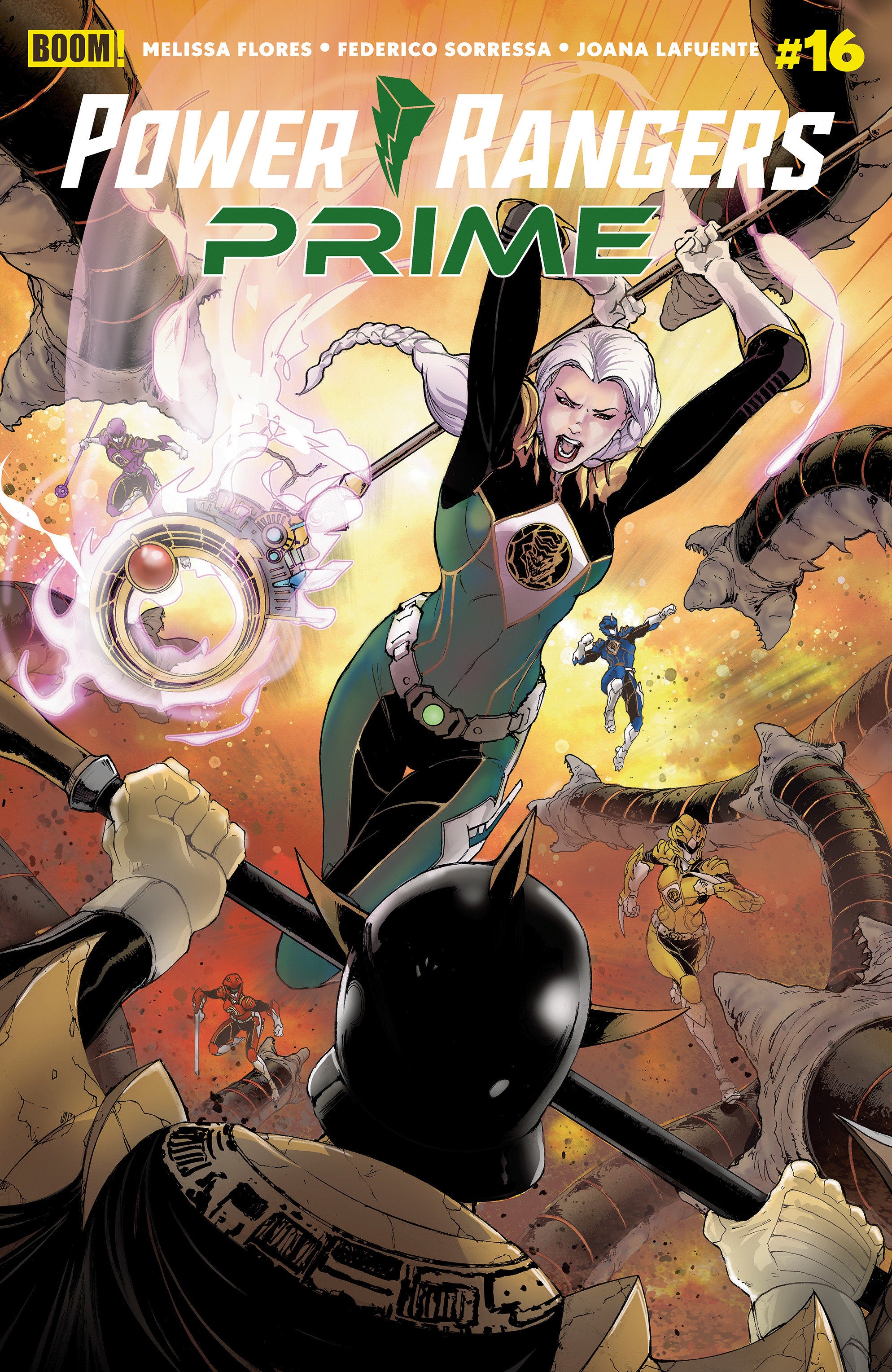 Power Rangers Prime #16 A Main (Dressed, Griffith) | Odin's Place
