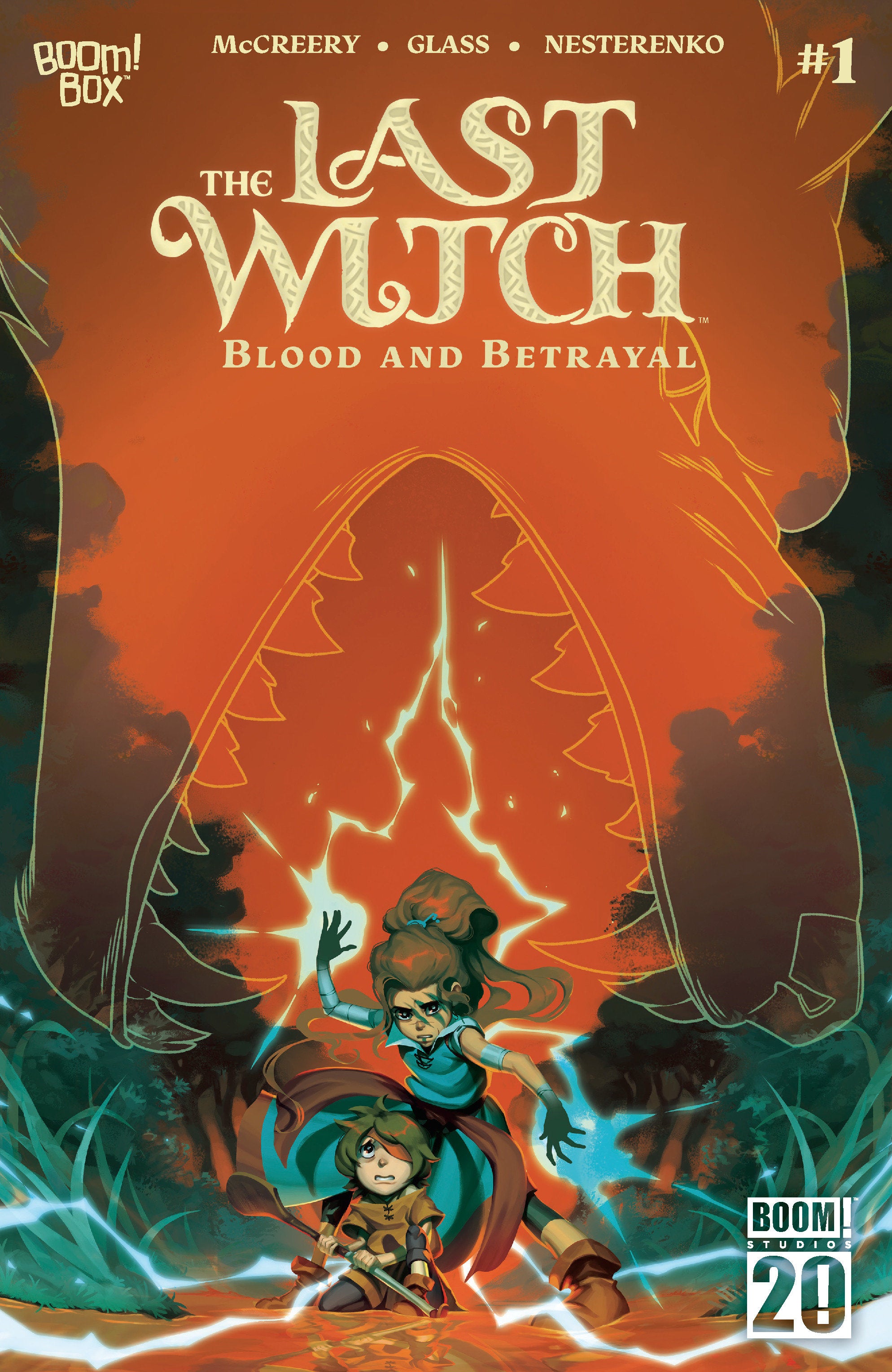 The Last Witch: Blood & Betrayal #1 A Main (Dressed, Glass) | Dragon's Lair Comics and Fantasy Houston TX