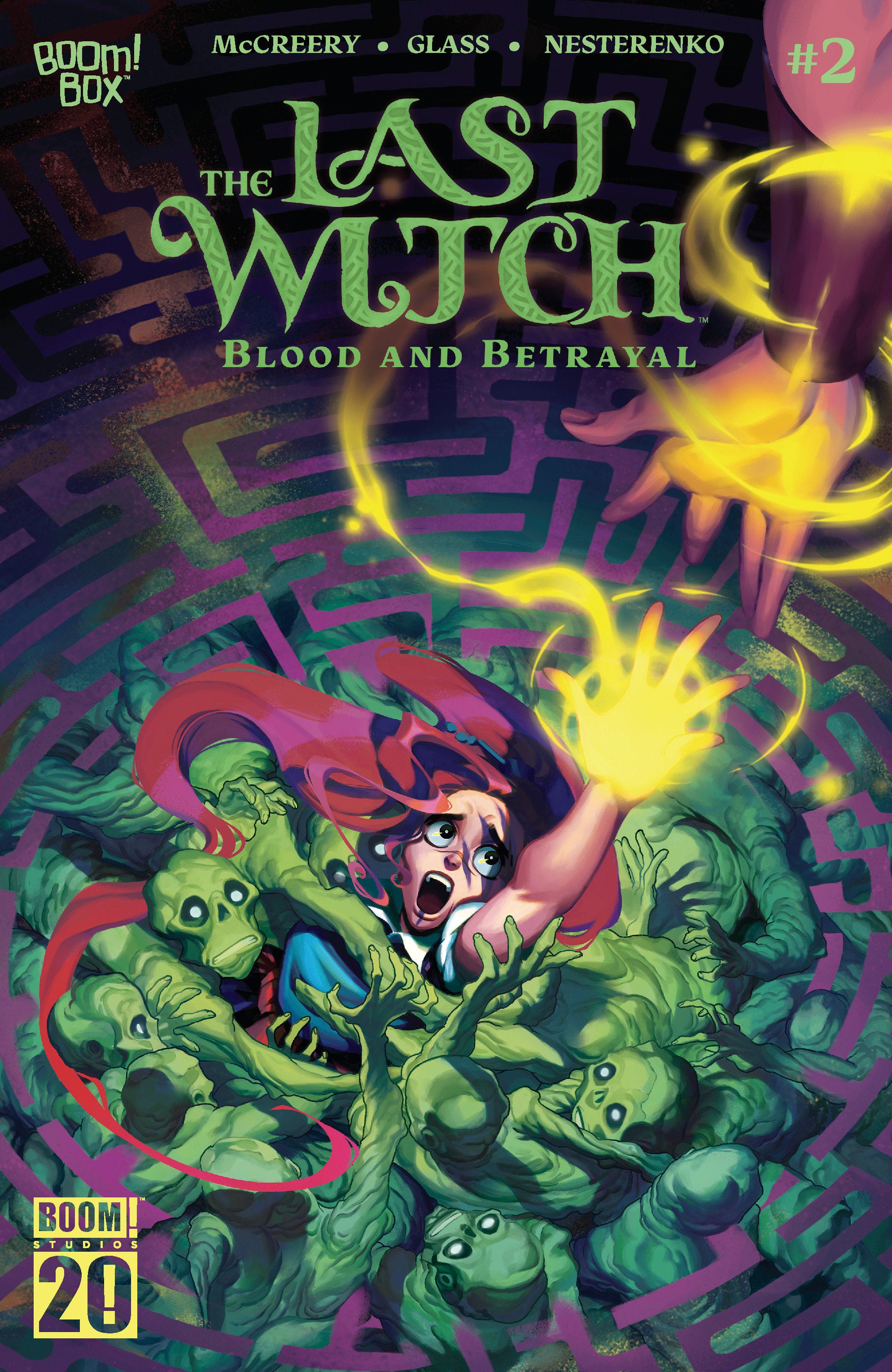 The Last Witch: Blood & Betrayal #2 A Main (Dressed, Glass) | Dragon's Lair Comics and Fantasy Houston TX