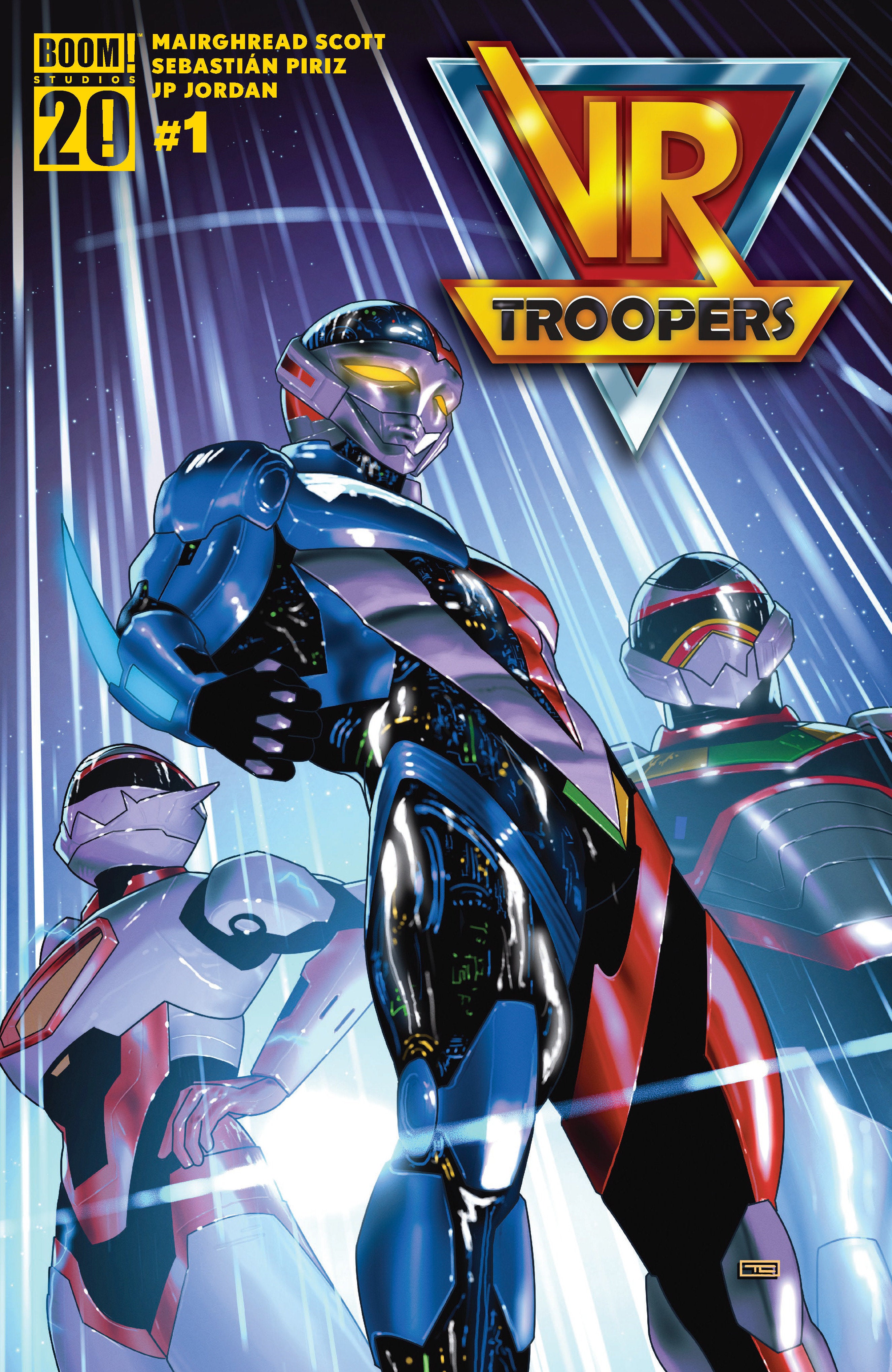 Vr Troopers #1 A Main (Dressed, Clarke) | Dragon's Lair Comics and Fantasy Houston TX