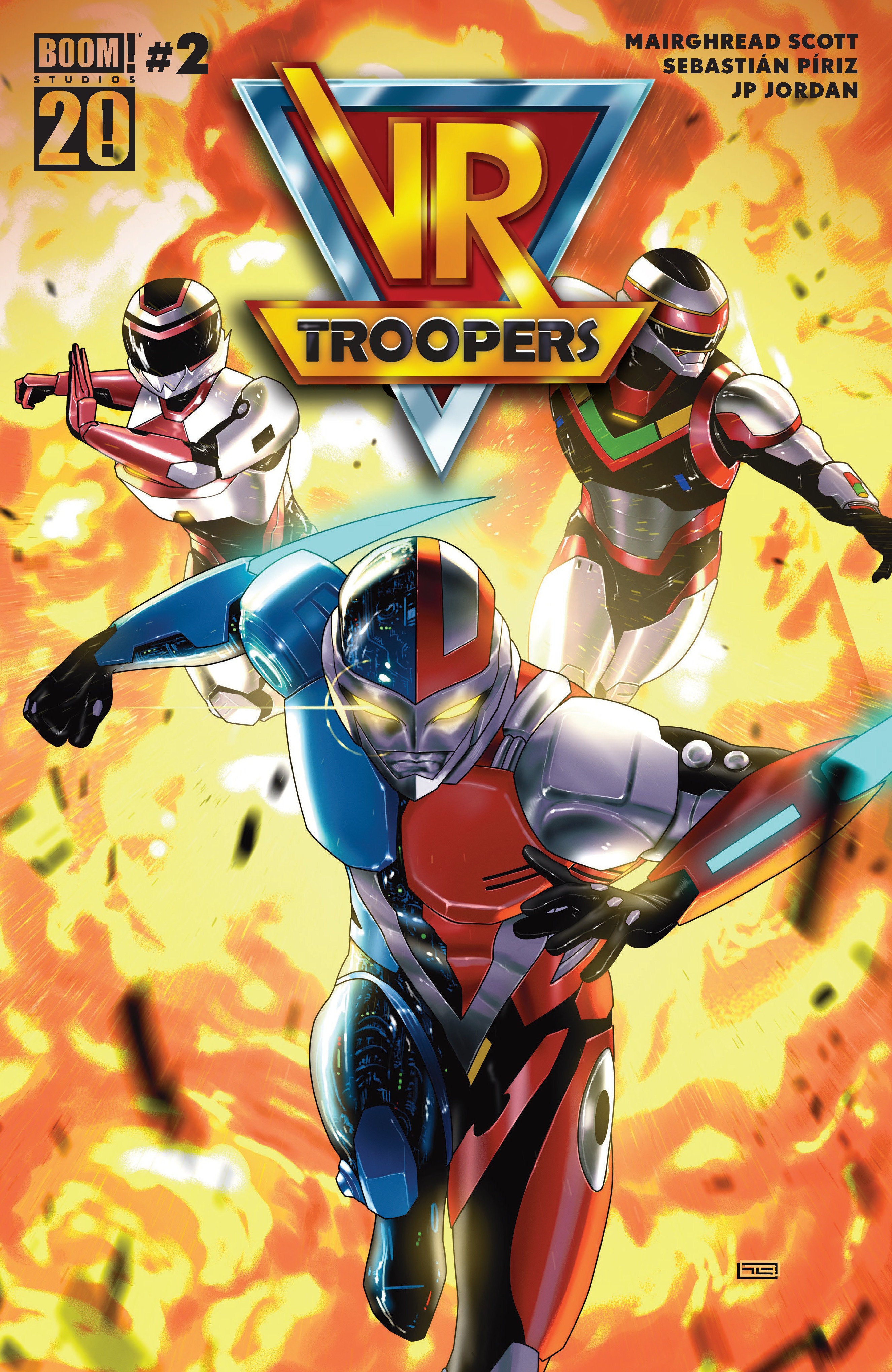 Vr Troopers #2 A Main (Dressed, Clarke) | Dragon's Lair Comics and Fantasy Houston TX