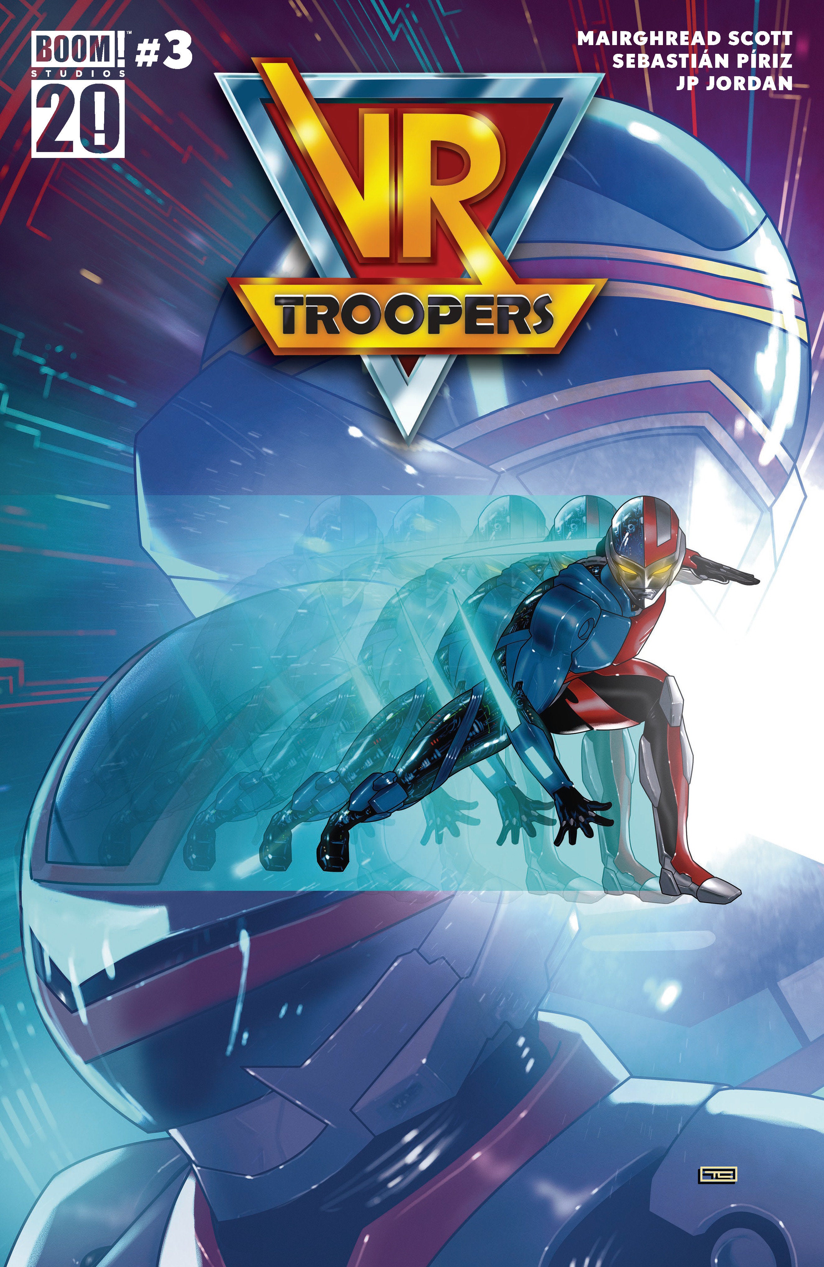 Vr Troopers #3 A Main (Dressed, Clarke) | Dragon's Lair Comics and Fantasy Houston TX