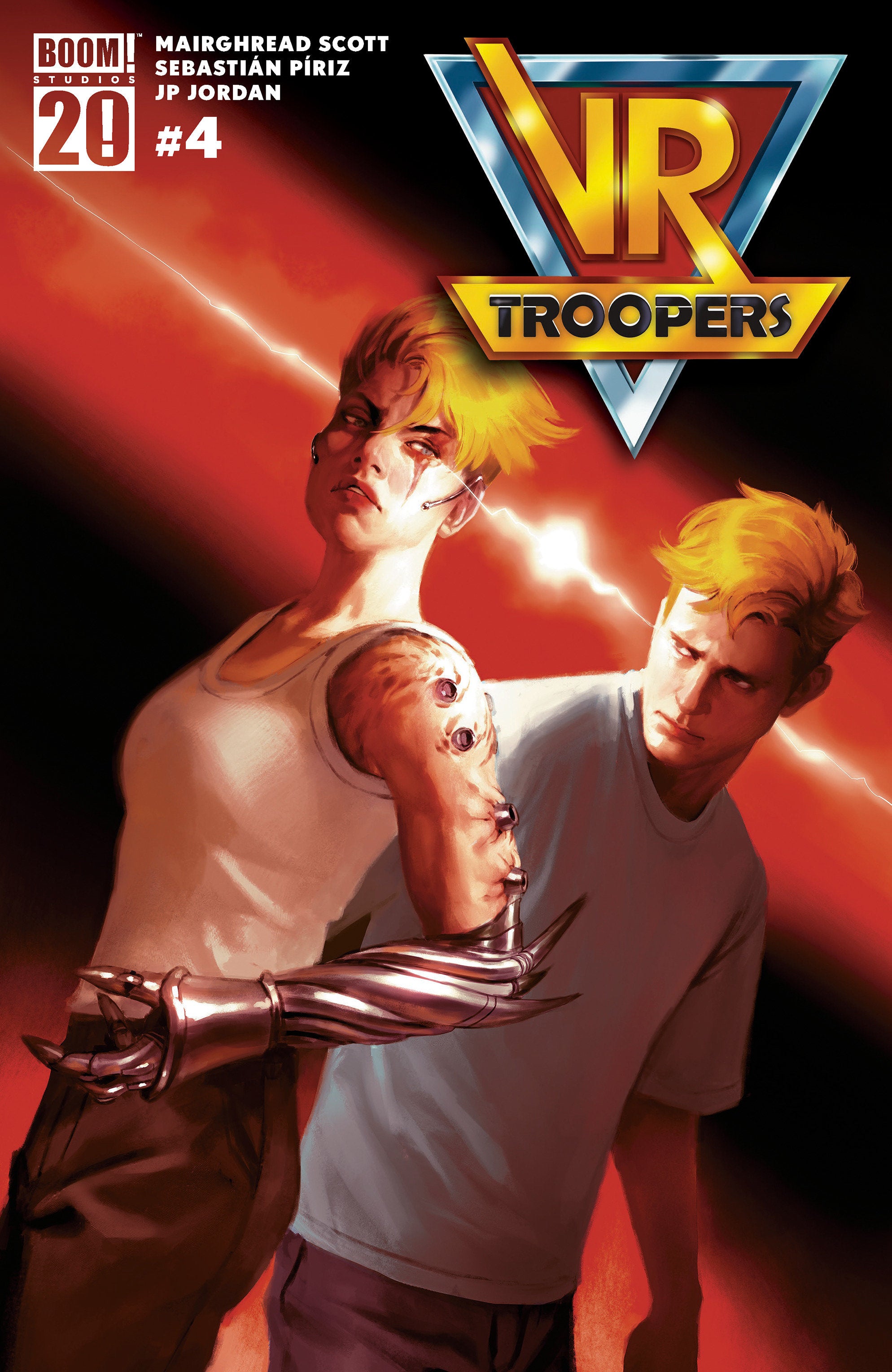 Vr Troopers #4 B Variant (Dressed, Mercado) | Dragon's Lair Comics and Fantasy Houston TX