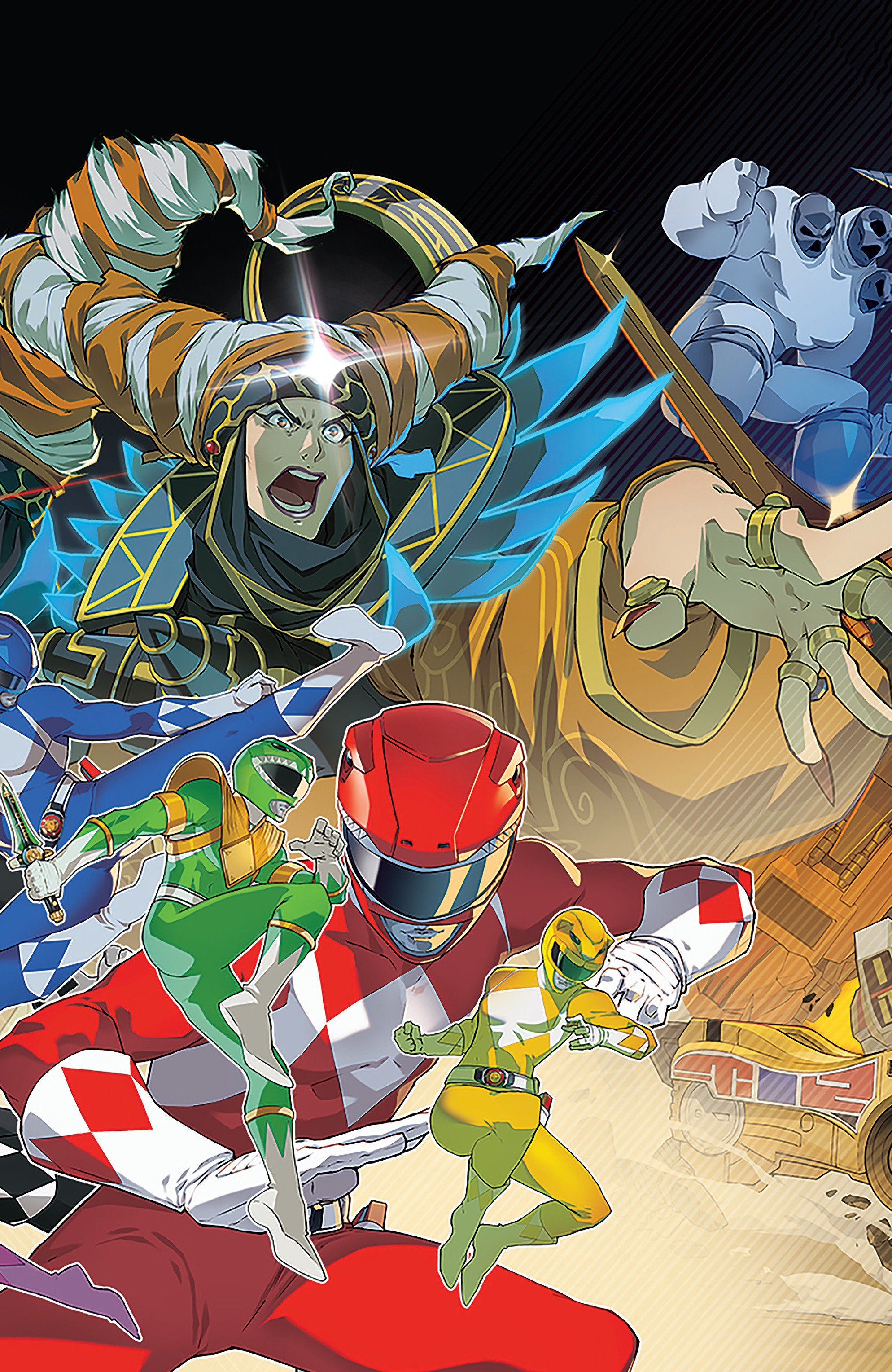 Mighty Morphin Power Rangers: Rita'S Rewind #1 C Variant (Full Art, Foil, Game Art) | Dragon's Lair Comics and Fantasy Houston TX