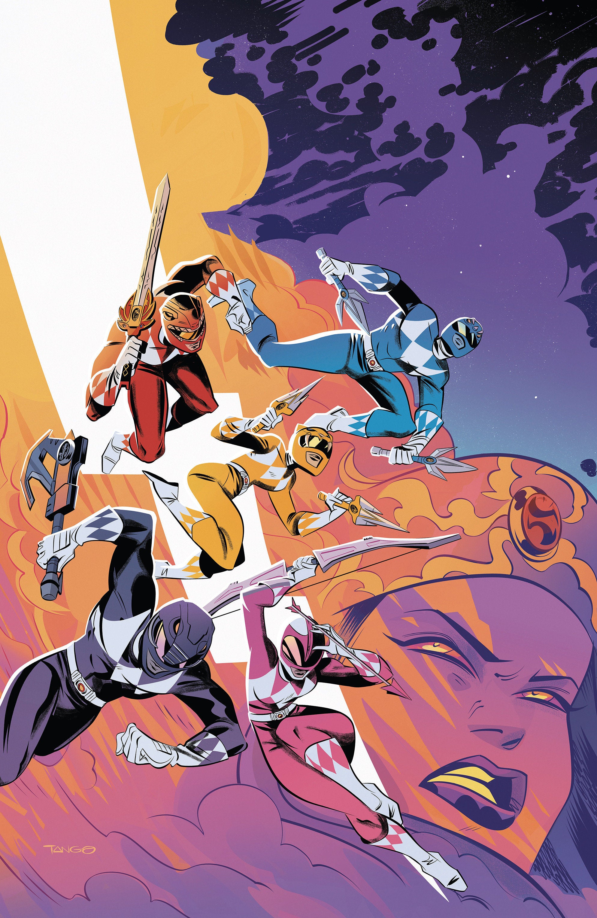 Mighty Morphin Power Rangers: Rita'S Rewind #1 D 1 in 10 Variant Edition (Full Art, Tango) | Dragon's Lair Comics and Fantasy Houston TX