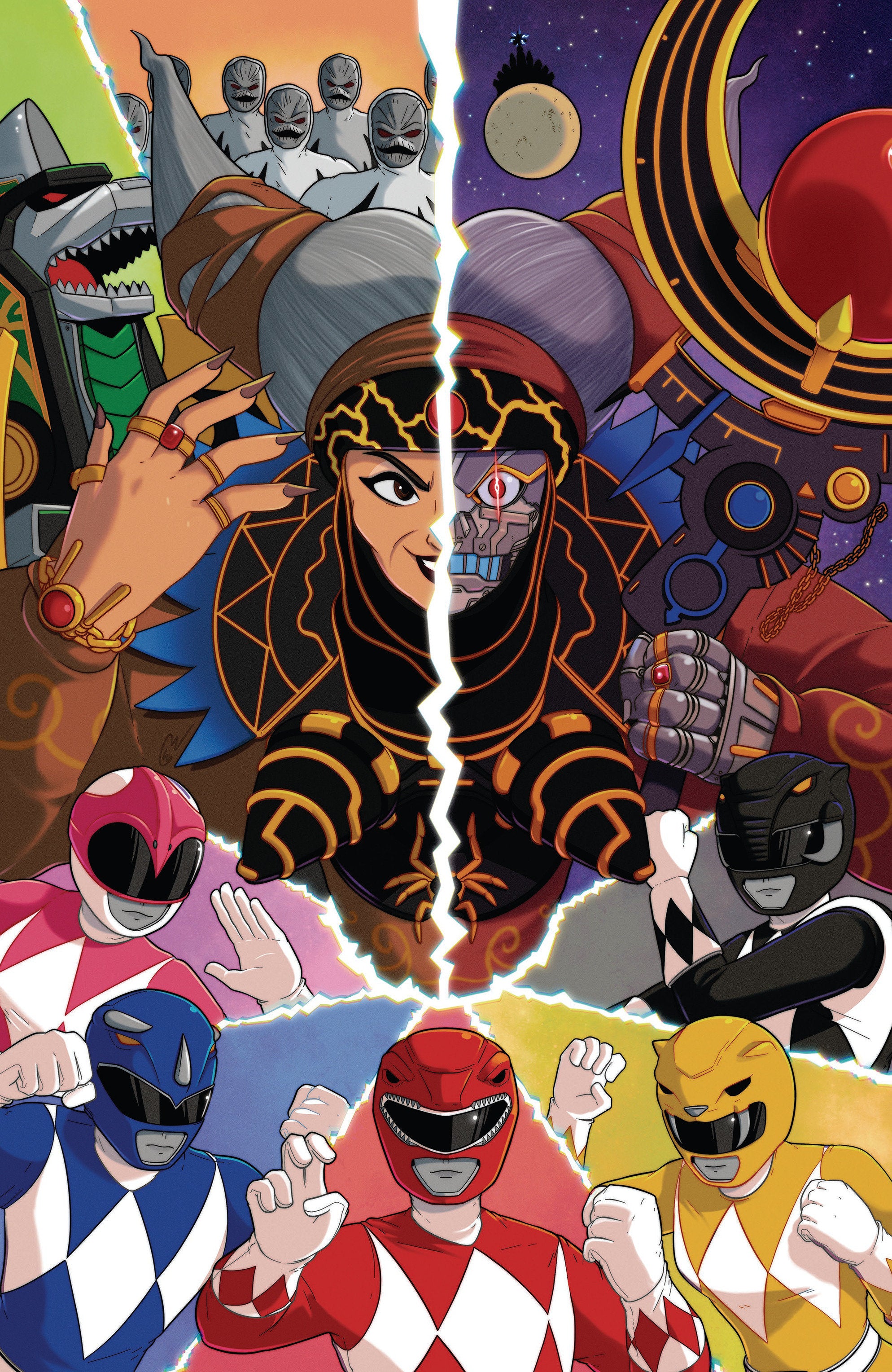 Mighty Morphin Power Rangers: Rita'S Rewind #1 F Unlockable Variant (Full Art, Gregson) | Dragon's Lair Comics and Fantasy Houston TX